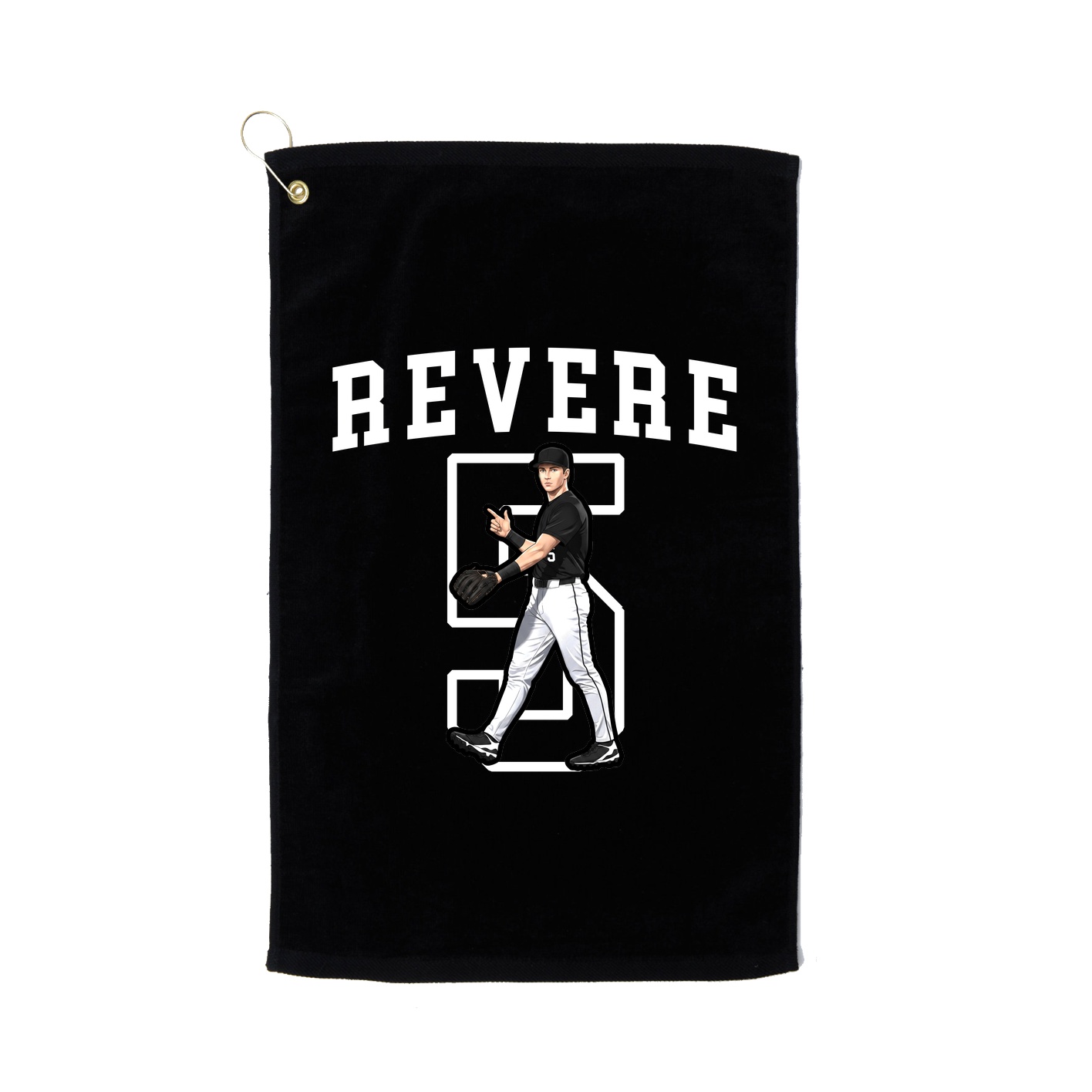 Golf Towel — Shirsey in Black