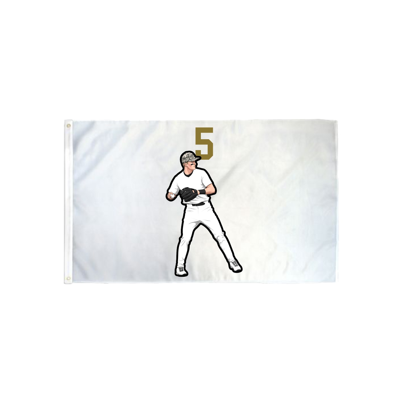 3x5 Flag — Number Top in Classic