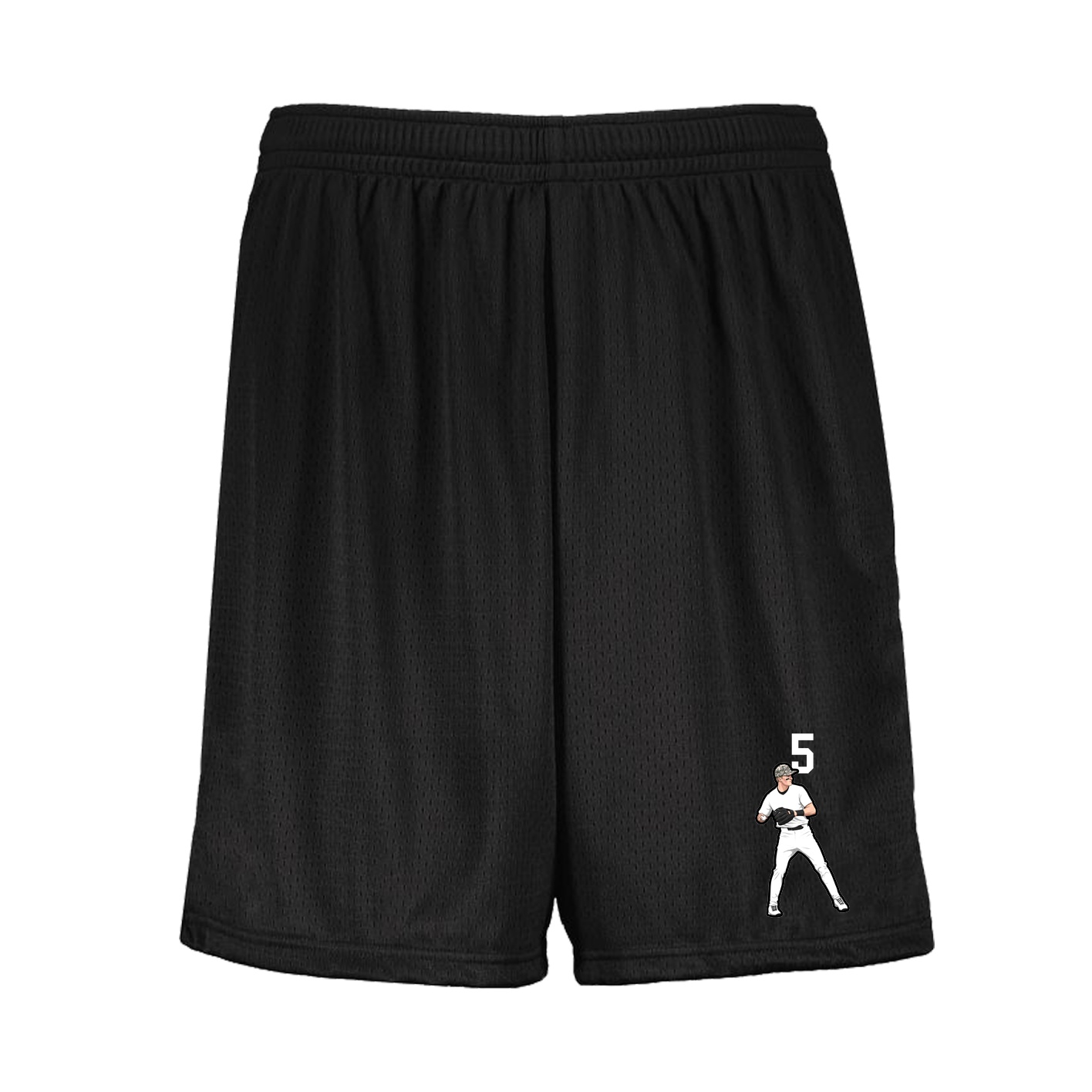 Shorts — Number Top in Black