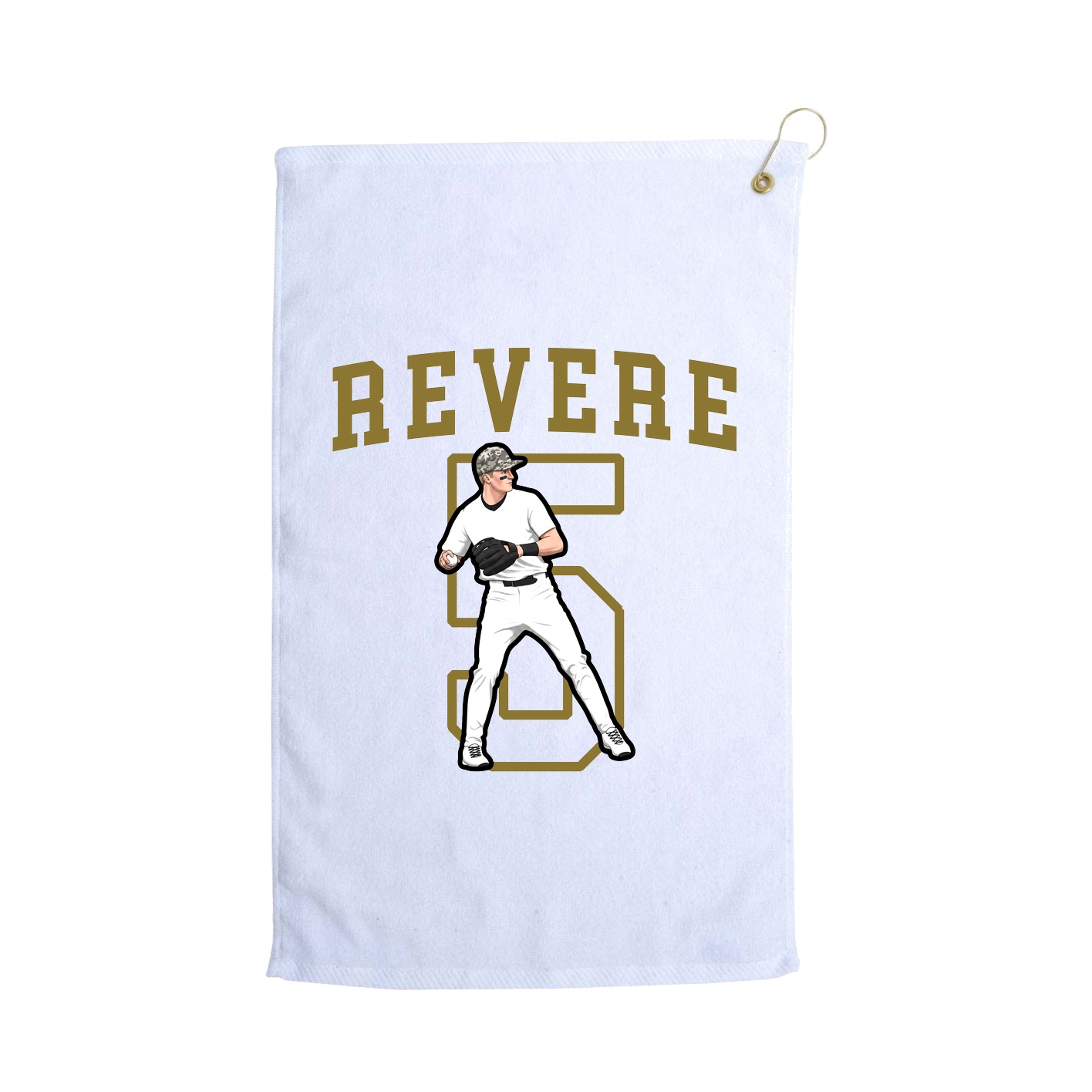 Golf Towel — Shirsey in White