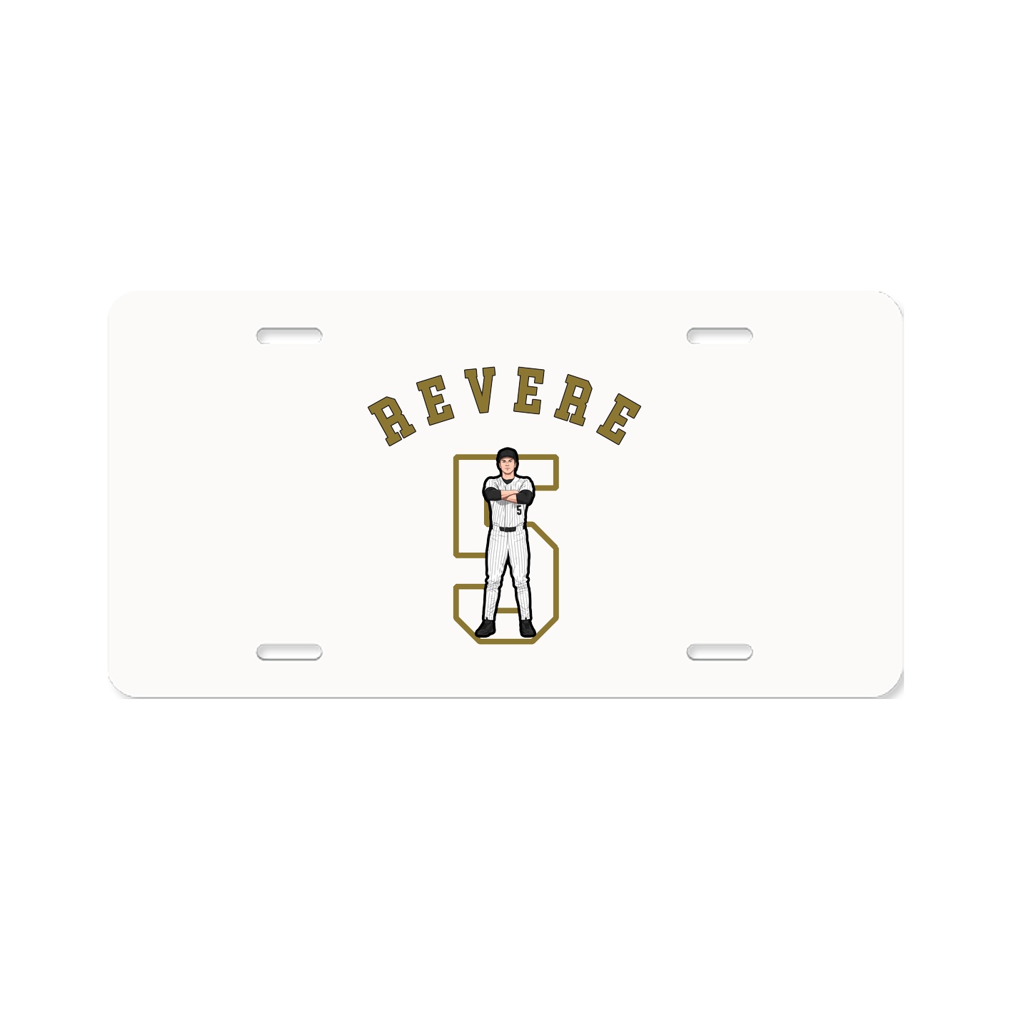 License Plate — Shirsey Arch in Classic