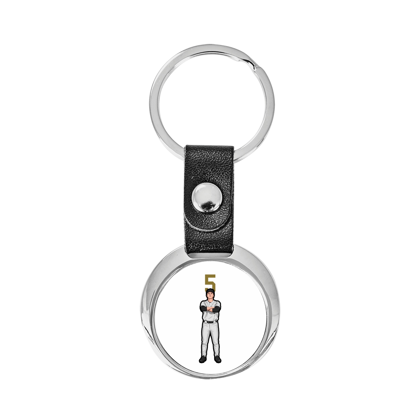 Key Chain — Number Top in Classic