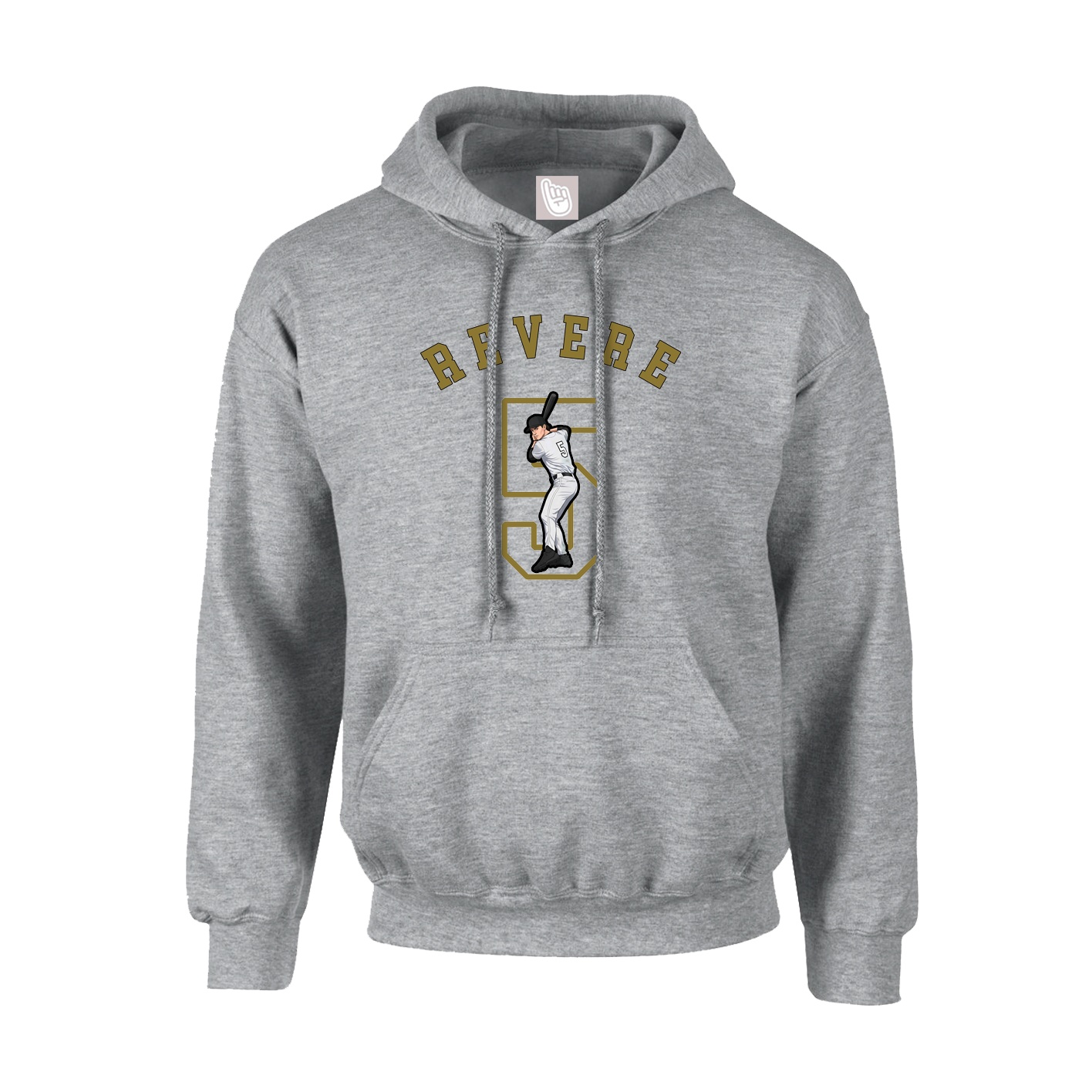Youth Hoodie — Shirsey Arch in Grey