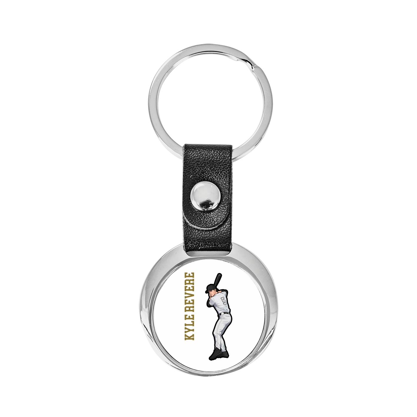 Key Chain — Name Vertical in Classic