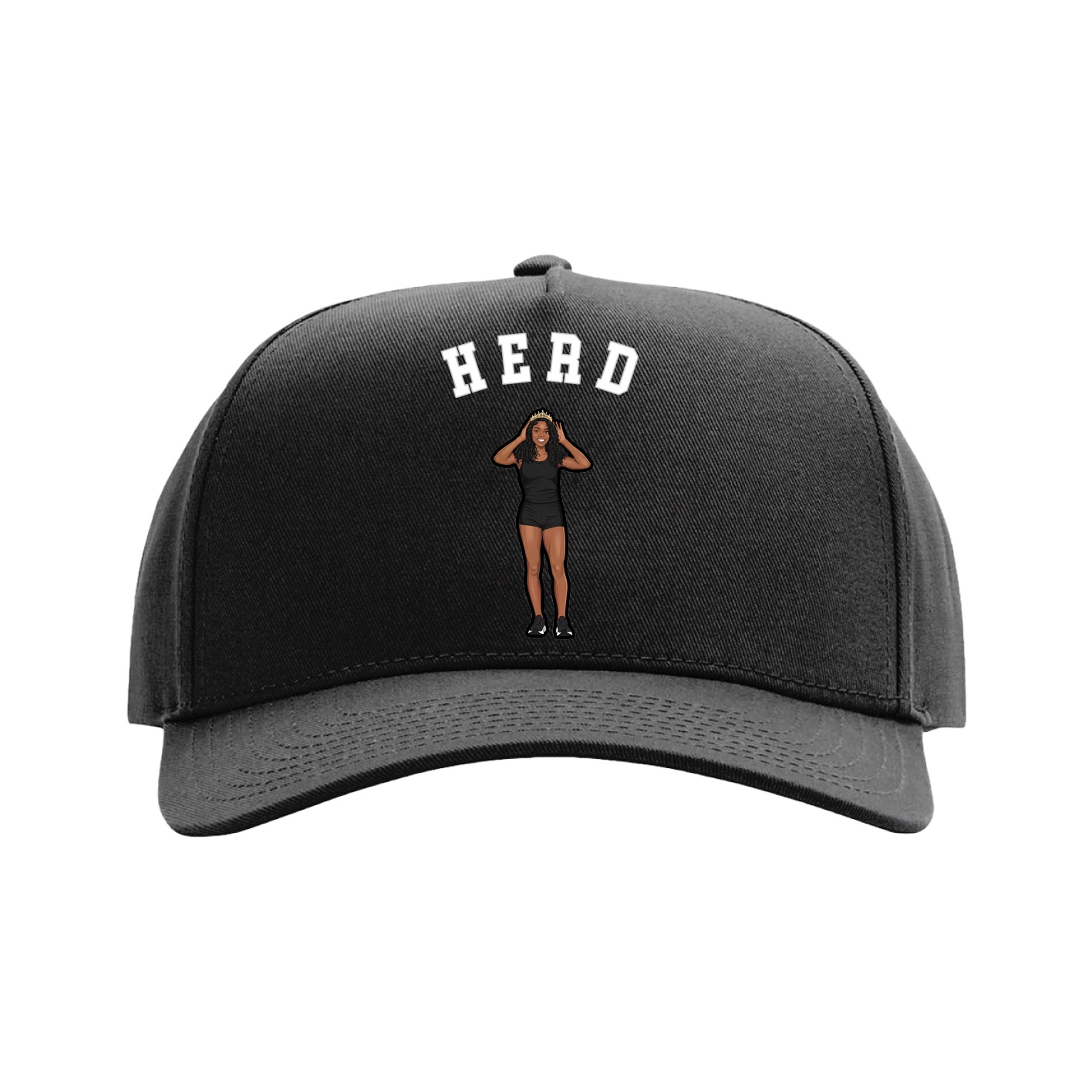 Full Fabric Five-Panel Champ Cap
