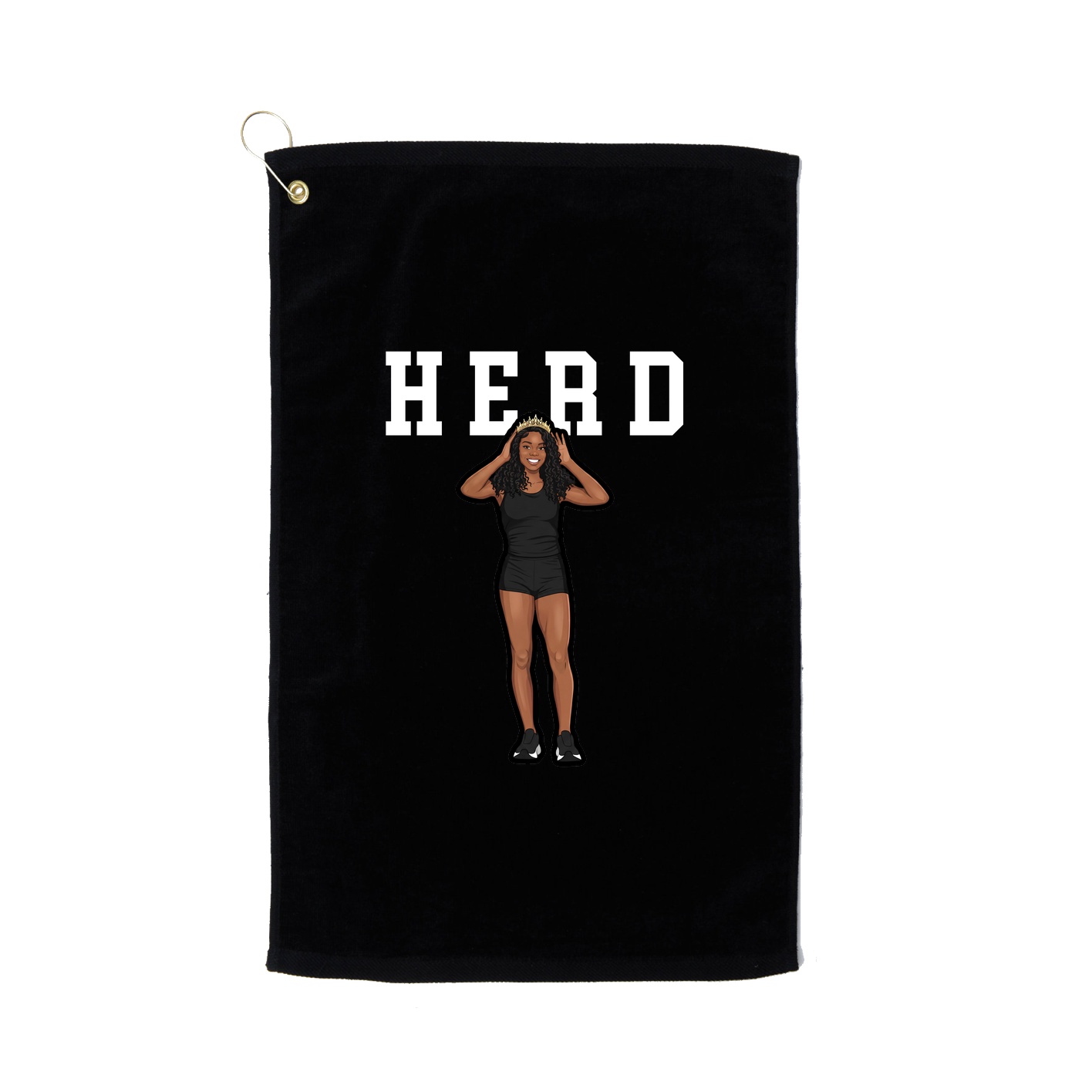 Golf Towel — Shirsey in Black
