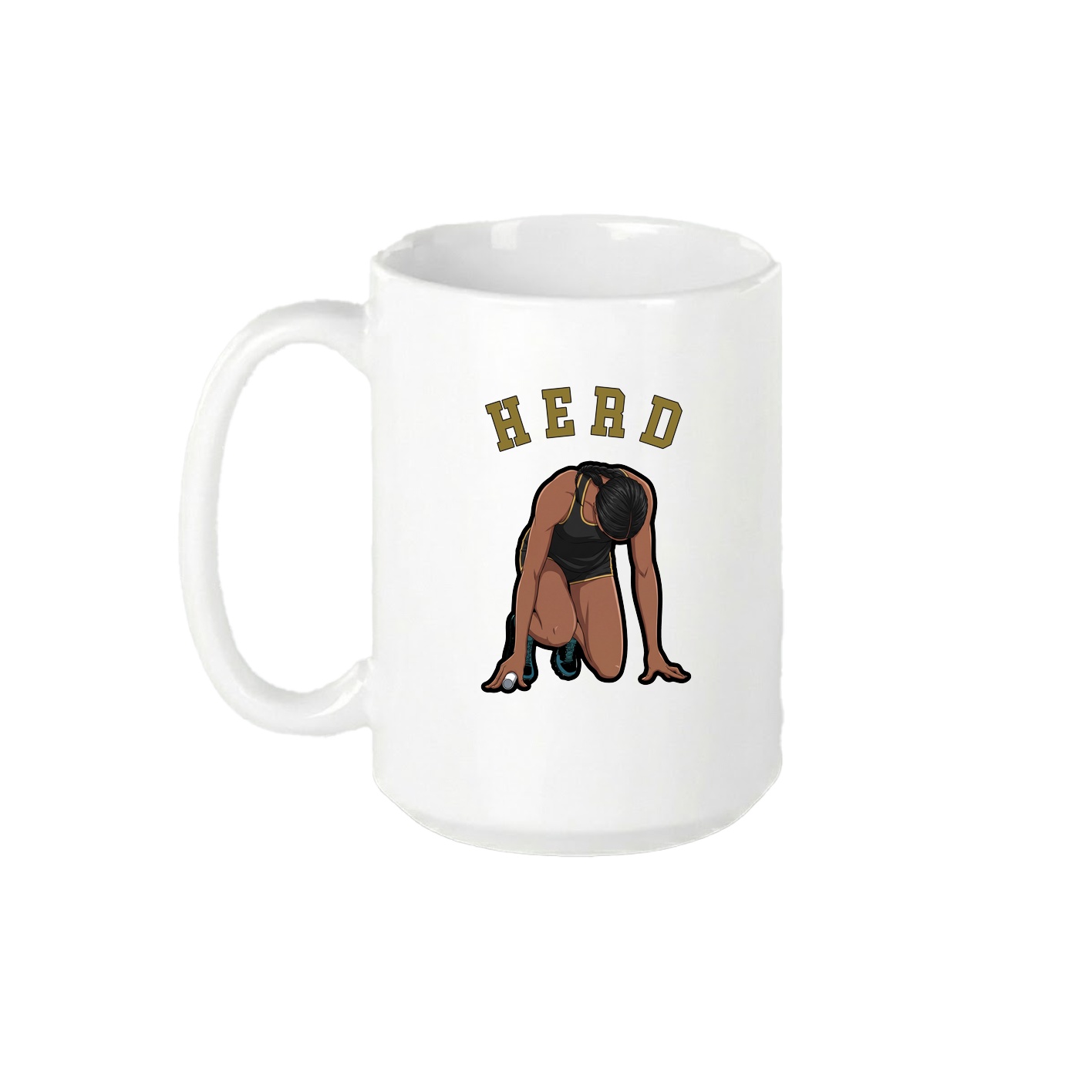 15oz Coffee Mug — Shirsey Arch in White