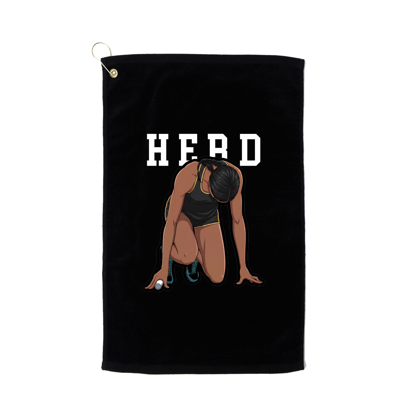 Golf Towel — Shirsey in Black