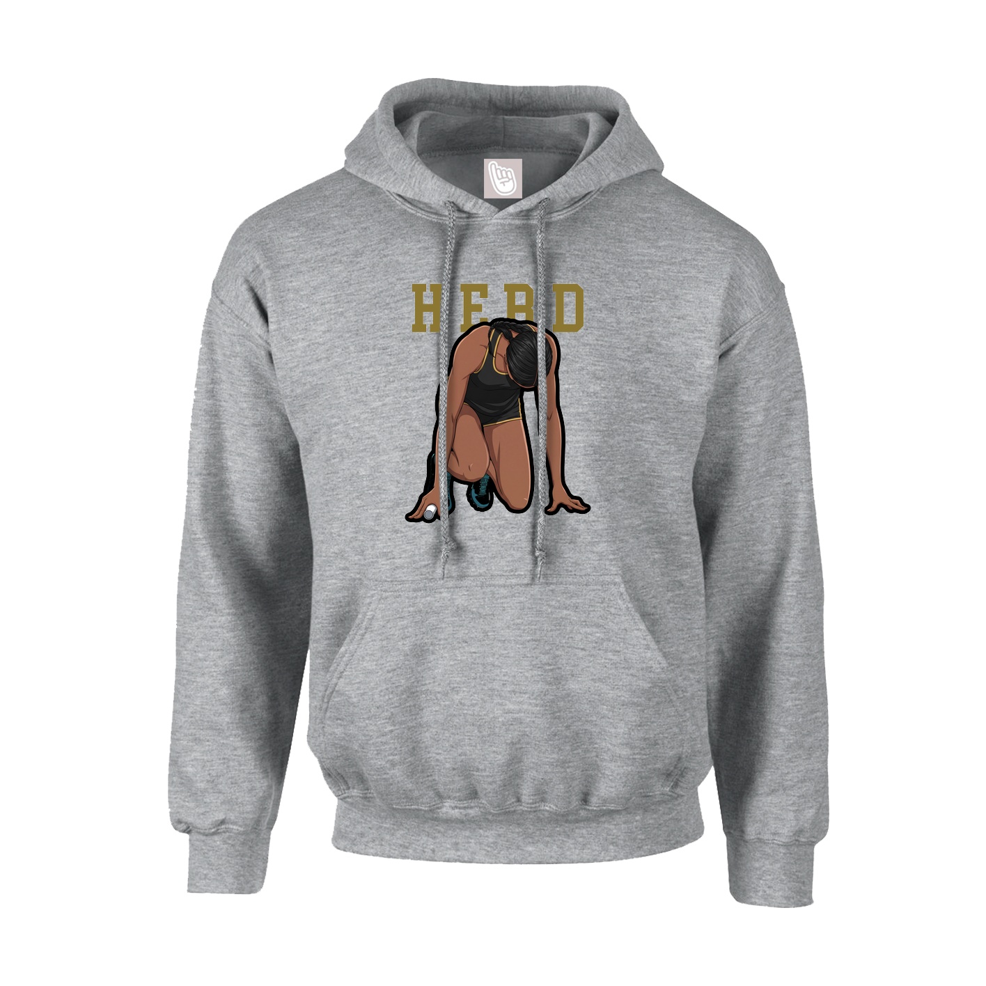 Hoodie — Shirsey in Grey