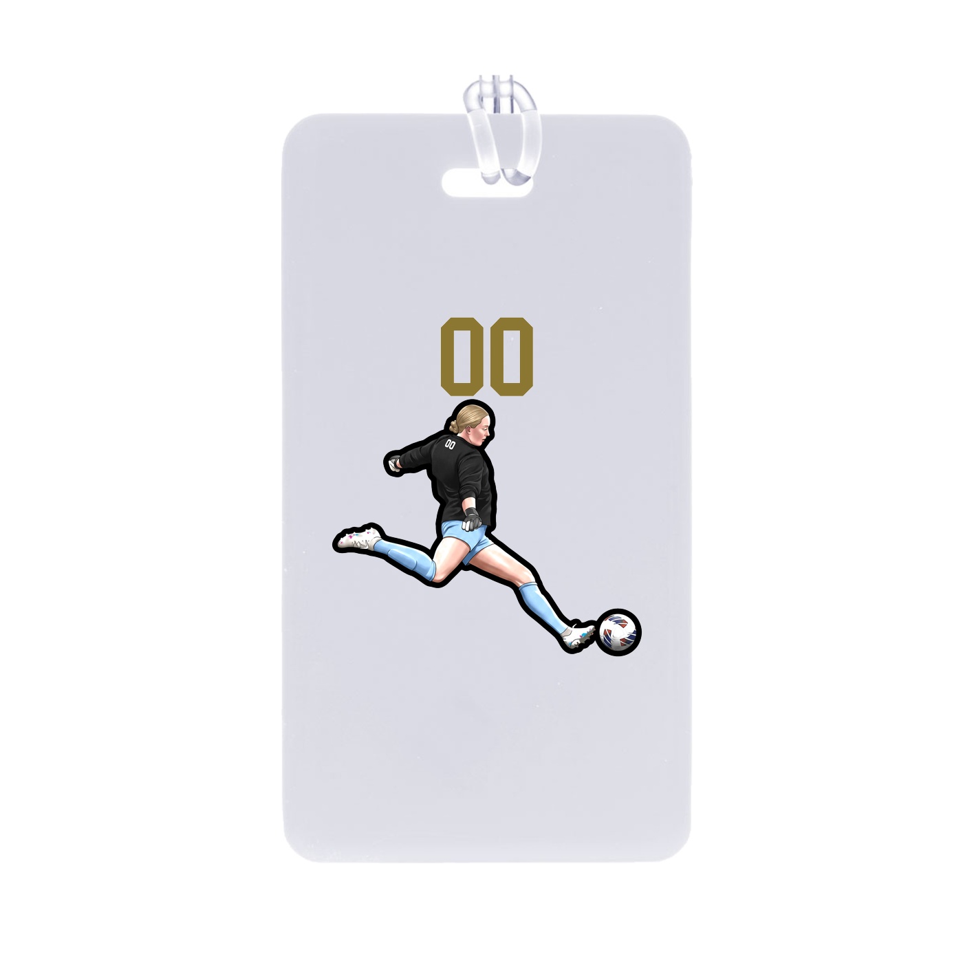 Bag Tag — Number Top in Classic