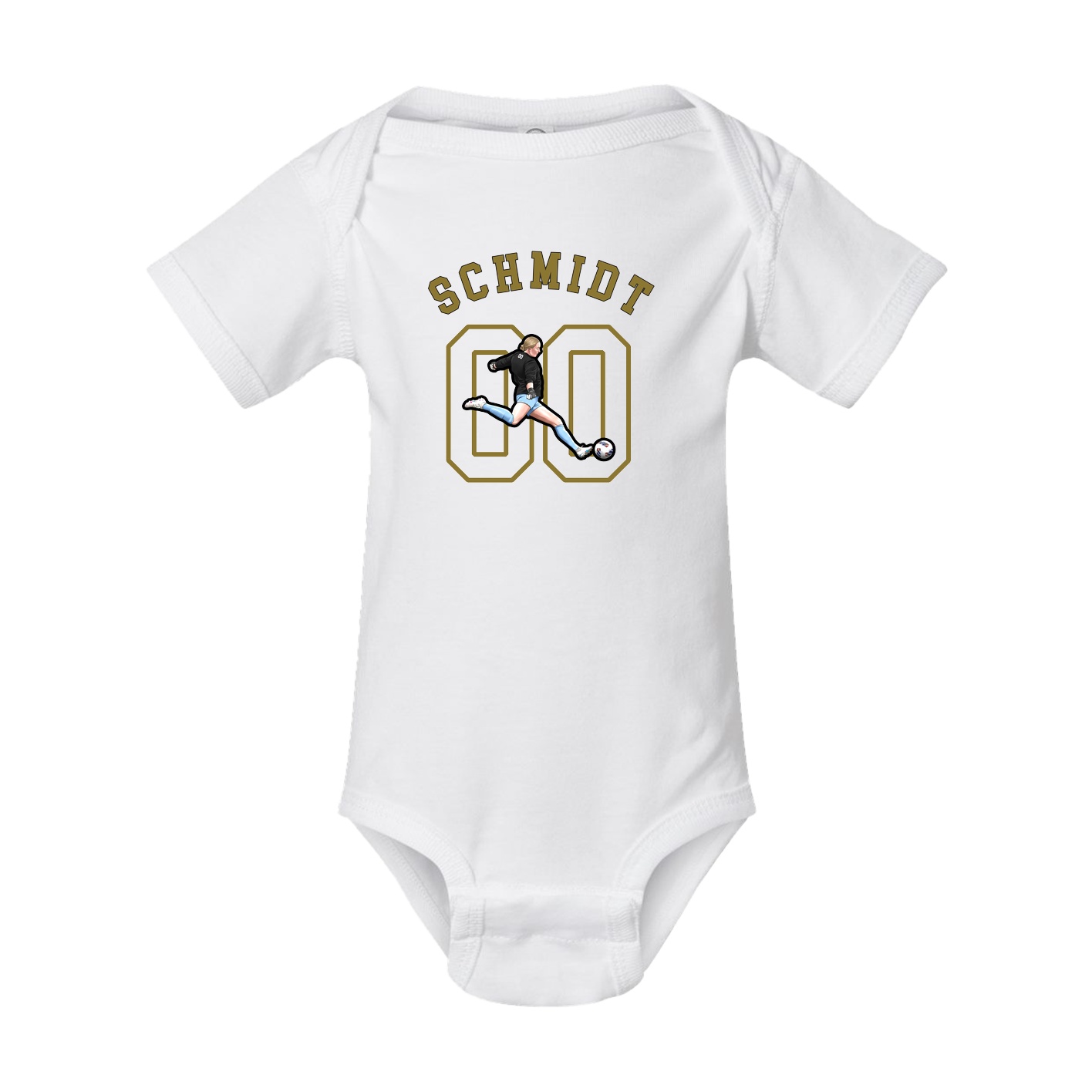 Baby Onesie — Shirsey Arch in White