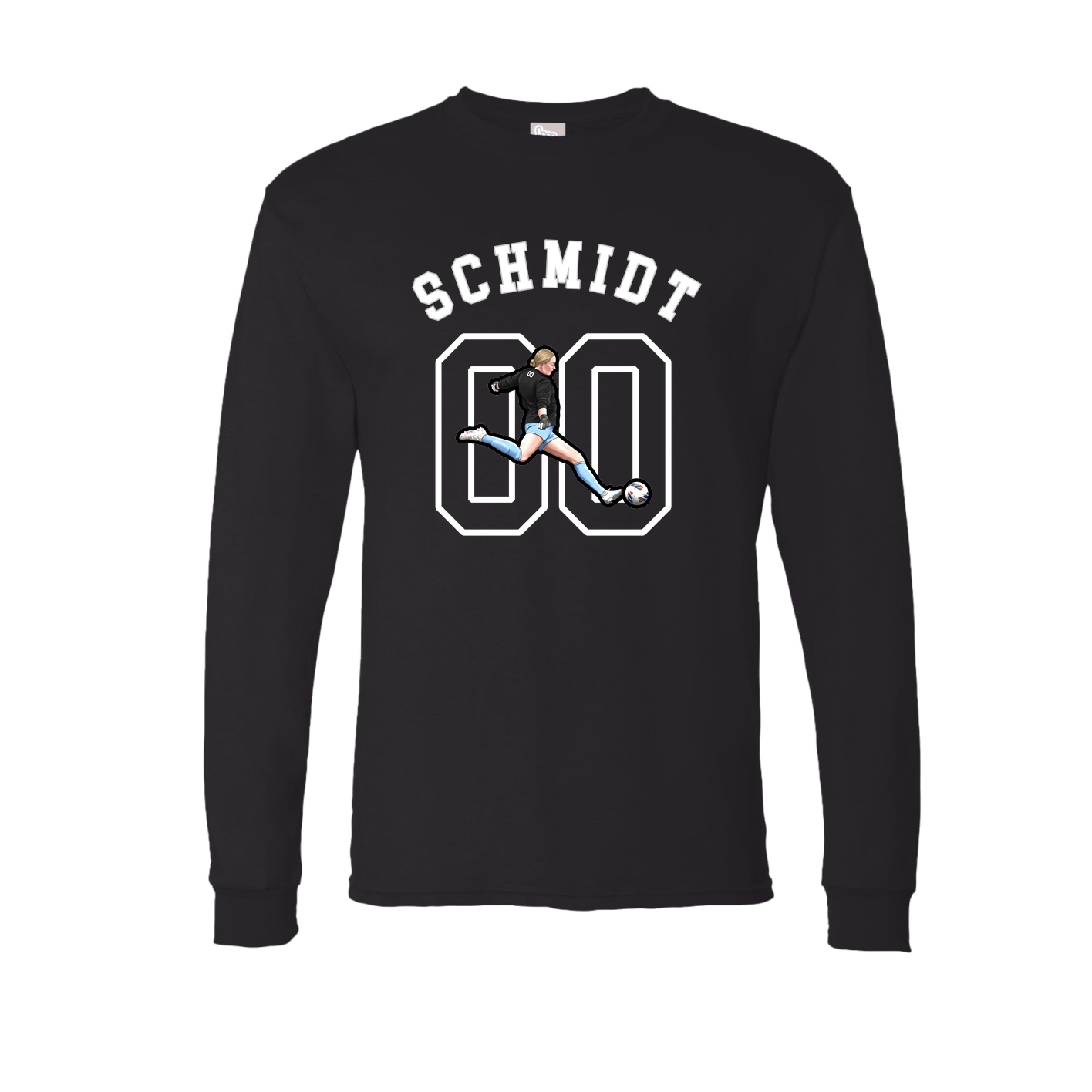 Long Sleeve Tee — Shirsey Arch in Black