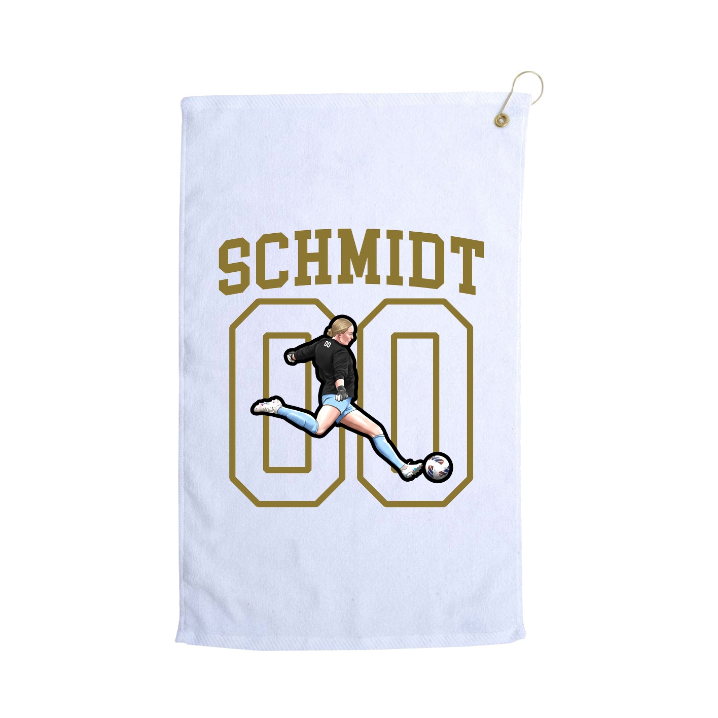 Golf Towel — Shirsey in White