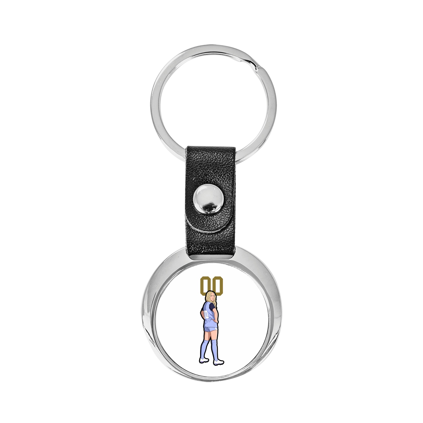 Key Chain — Number Top in Classic