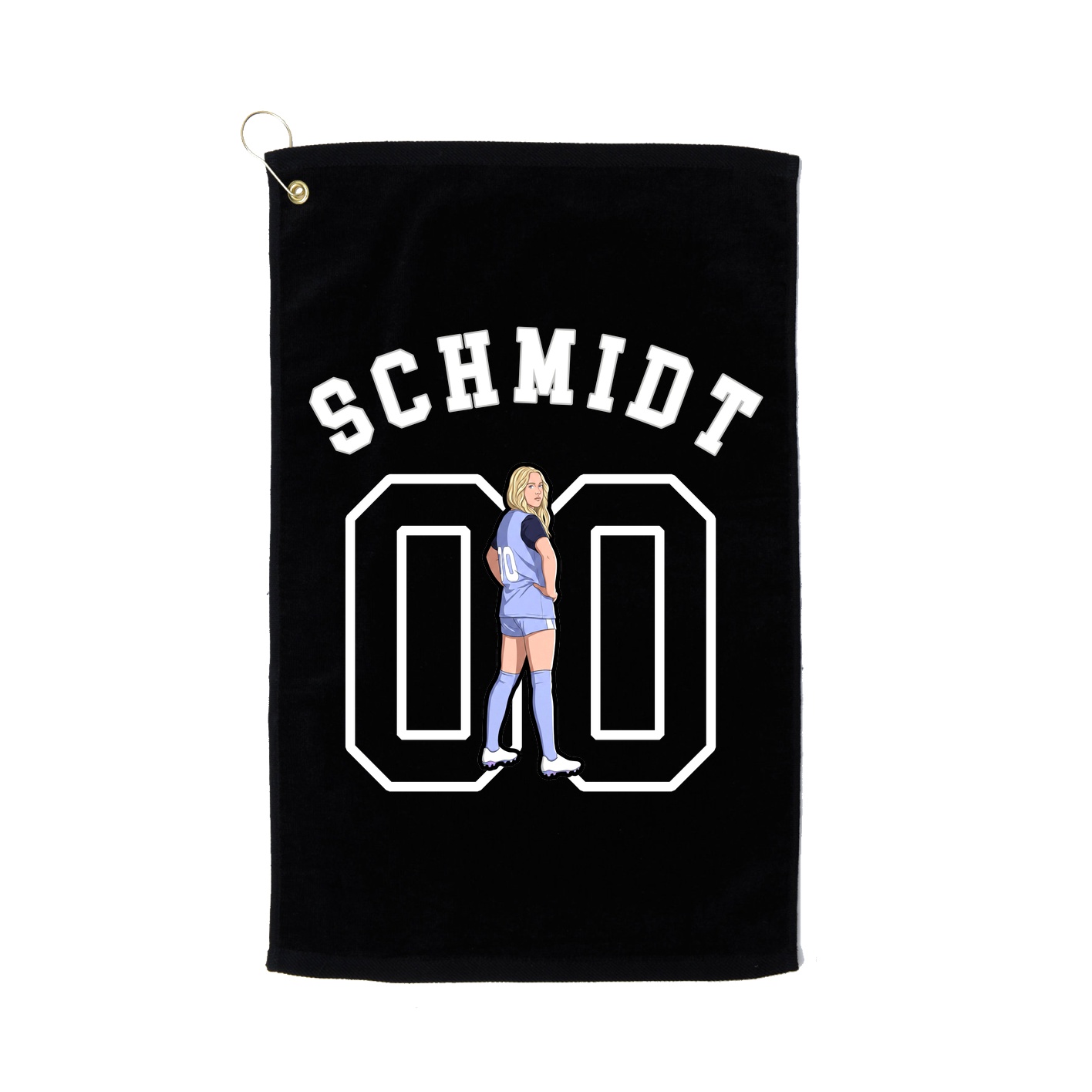 Golf Towel — Shirsey Arch in Black