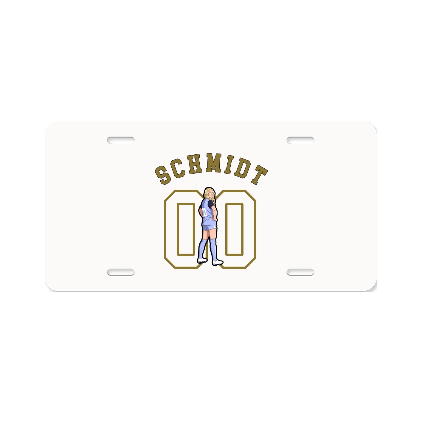 License Plate — Shirsey Arch in Classic