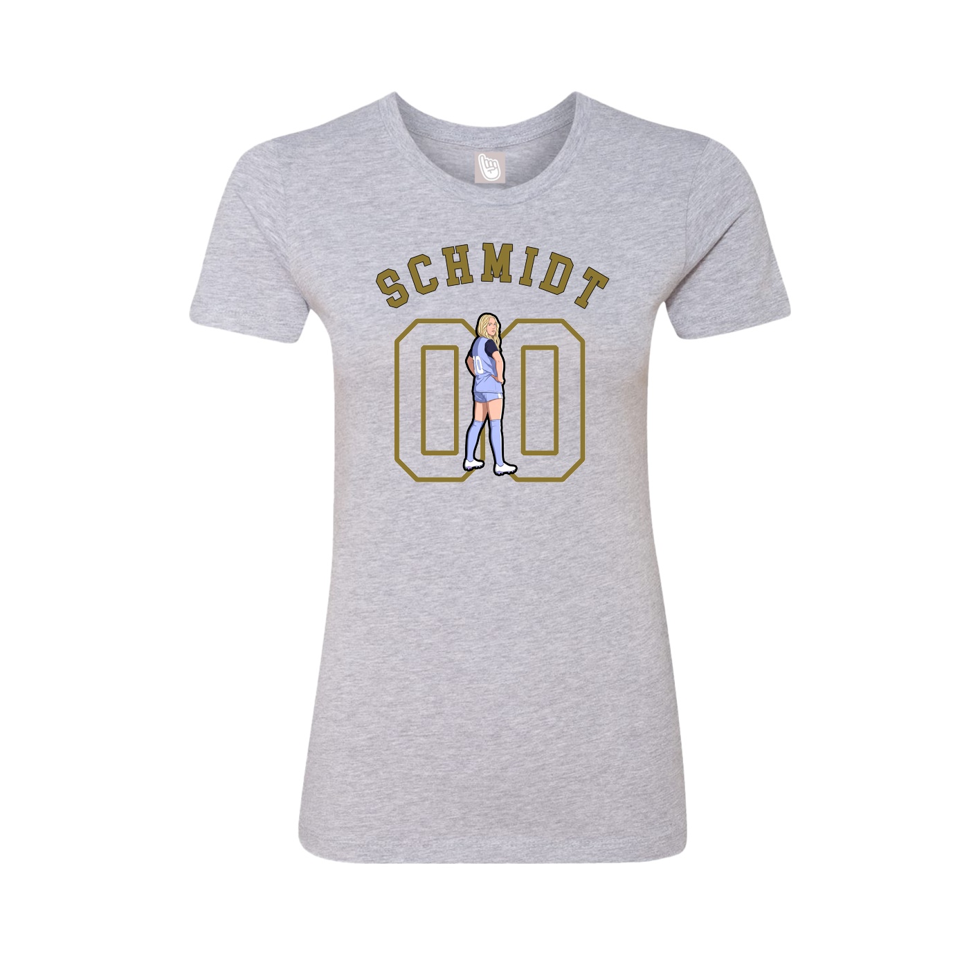 Womens Tee — Shirsey Arch in Grey