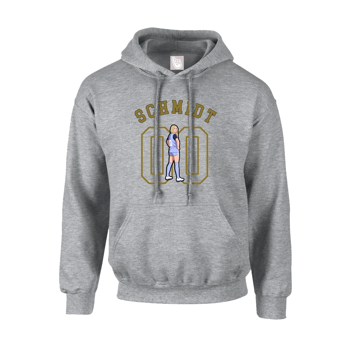 Youth Hoodie — Shirsey Arch in Grey