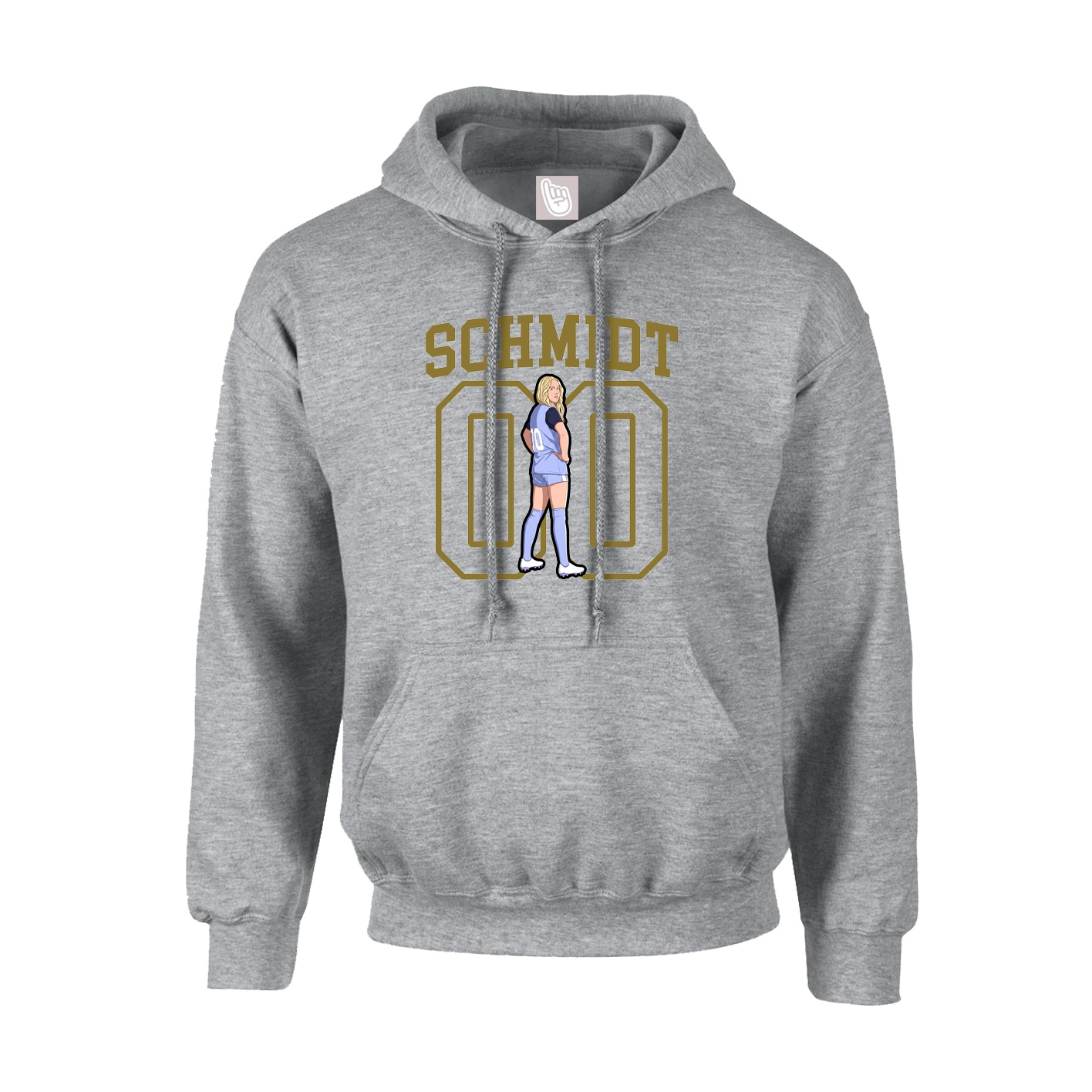 Hoodie — Shirsey in Grey