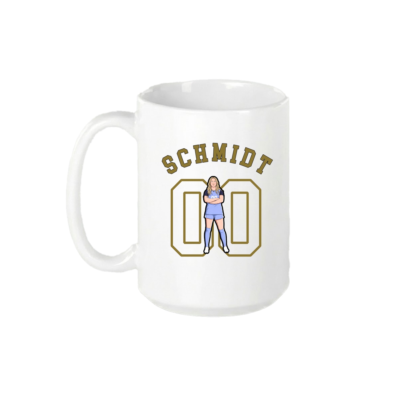 15oz Coffee Mug — Shirsey Arch in White