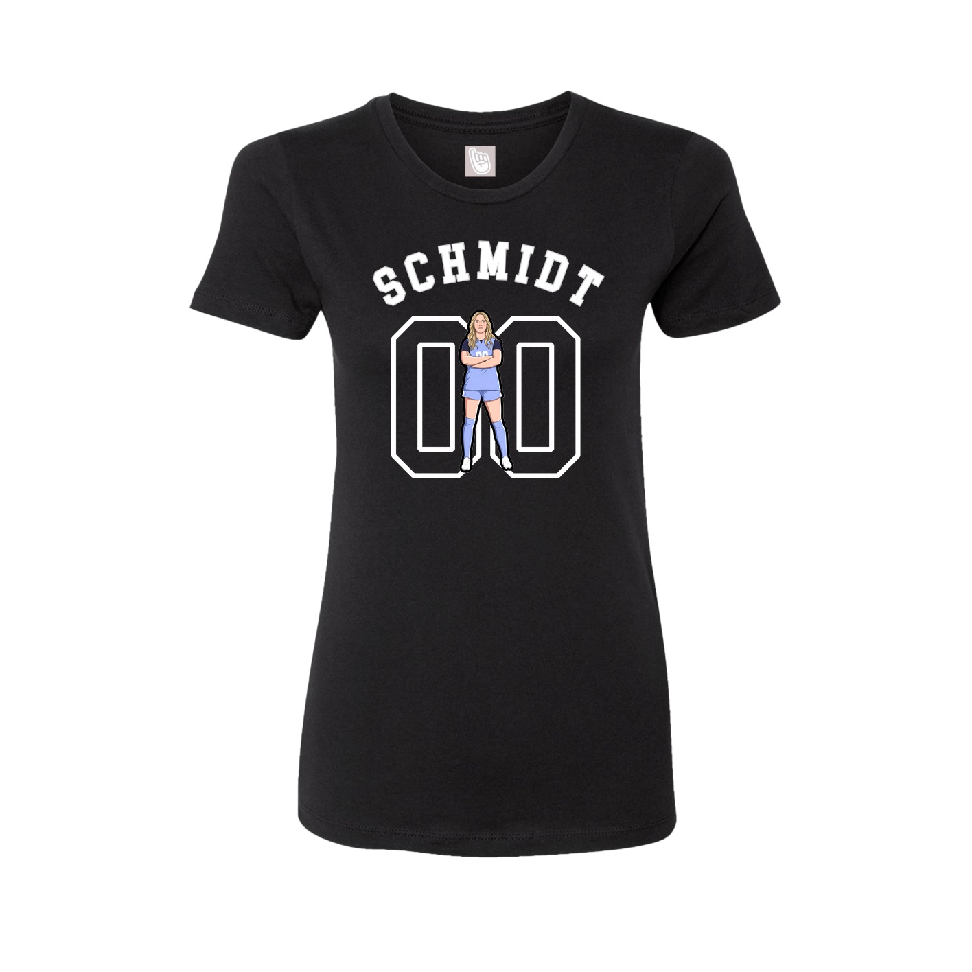 Womens Tee — Shirsey Arch in Black