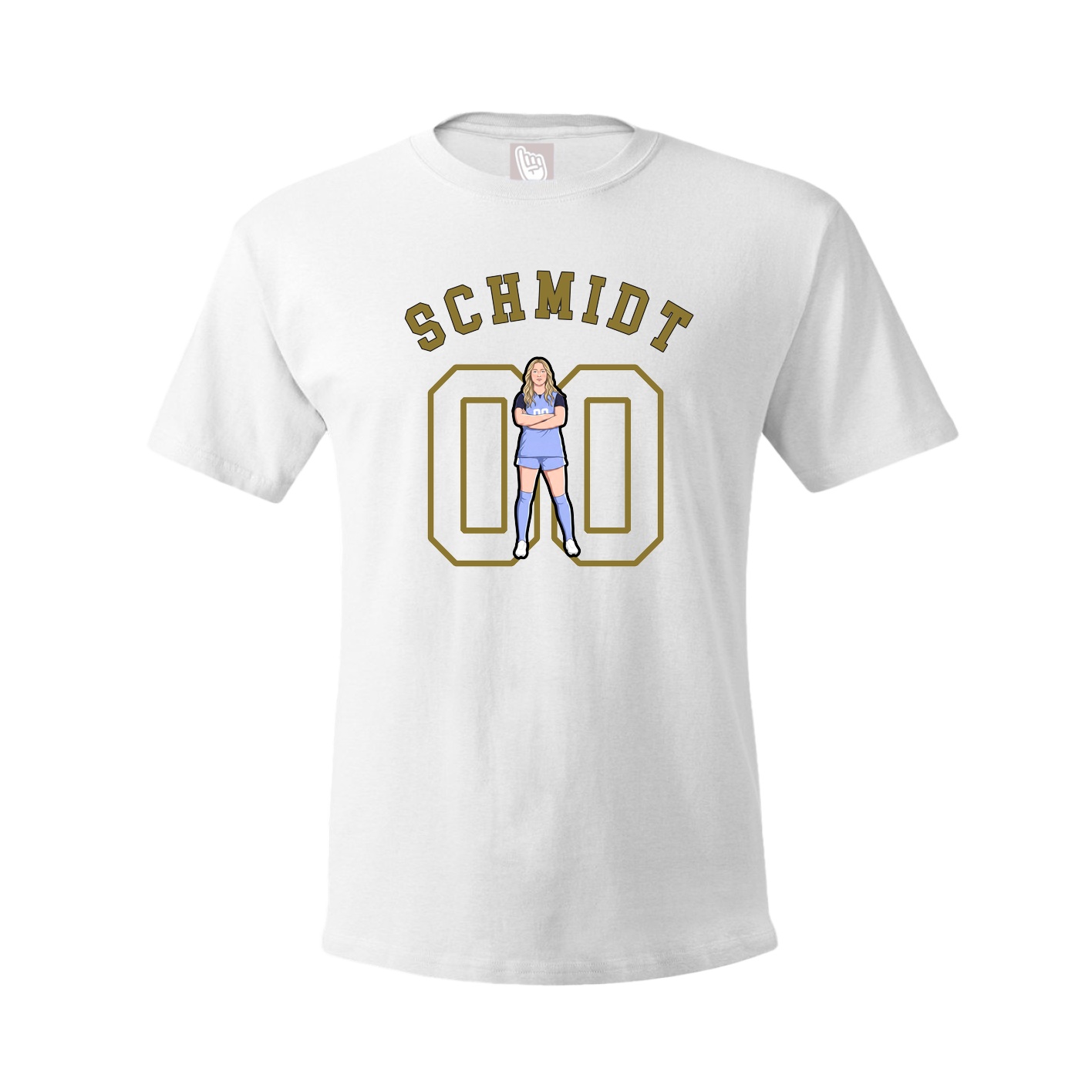 Youth Tee — Shirsey Arch in White