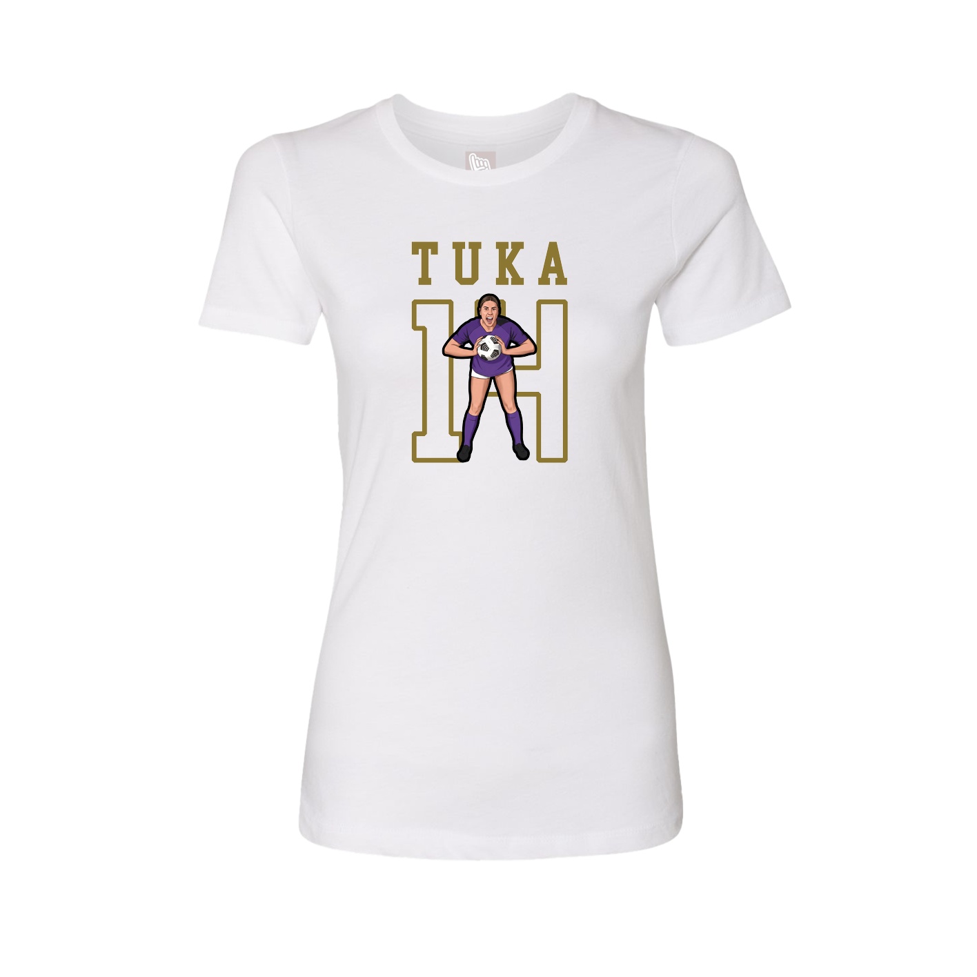 Fitted Women's Tee — Shirsey in White