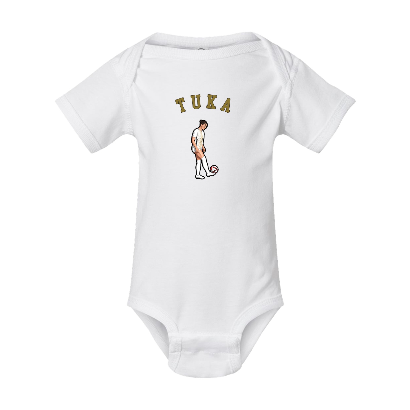 Baby Onesie — Shirsey Arch in White