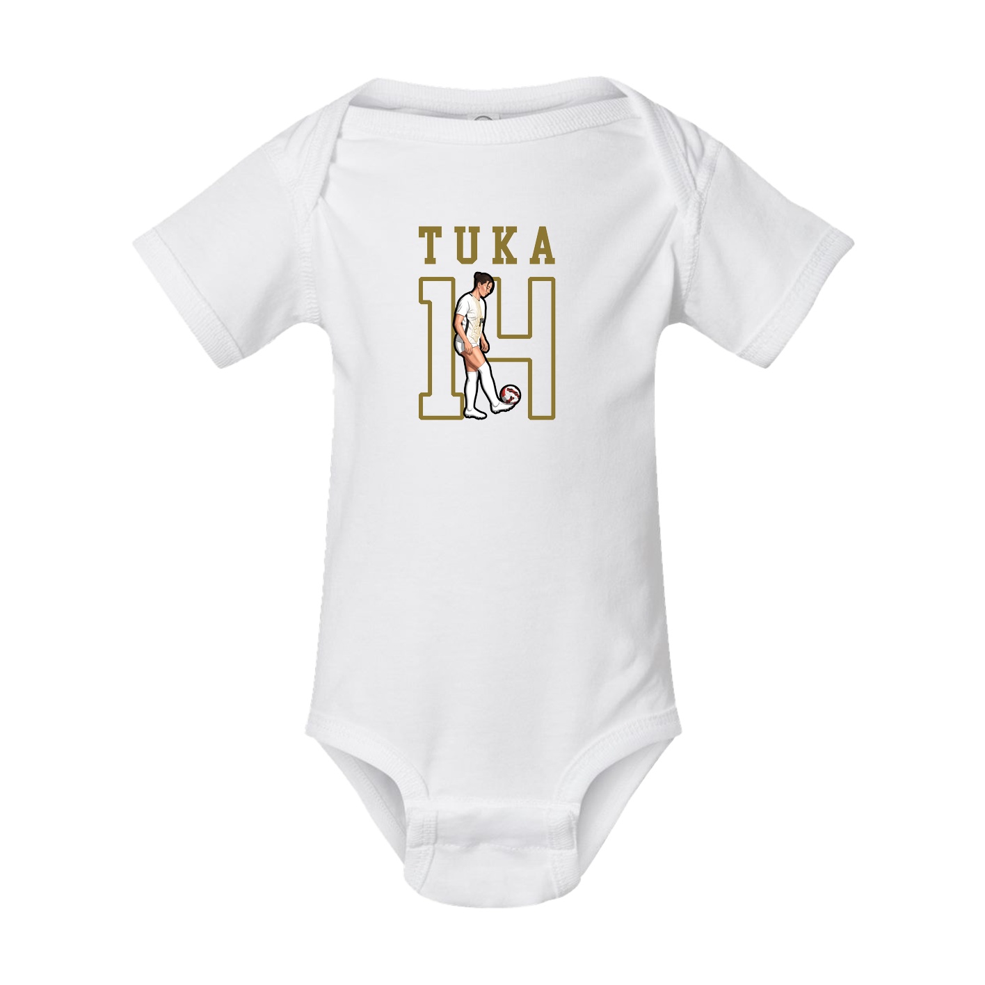 Baby Onesie — Shirsey in White
