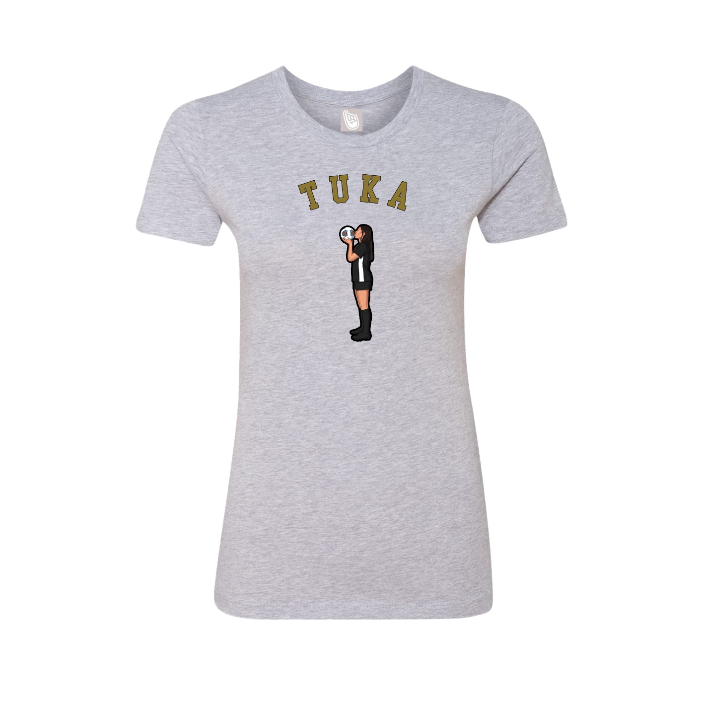 Womens Tee — Shirsey Arch in Grey