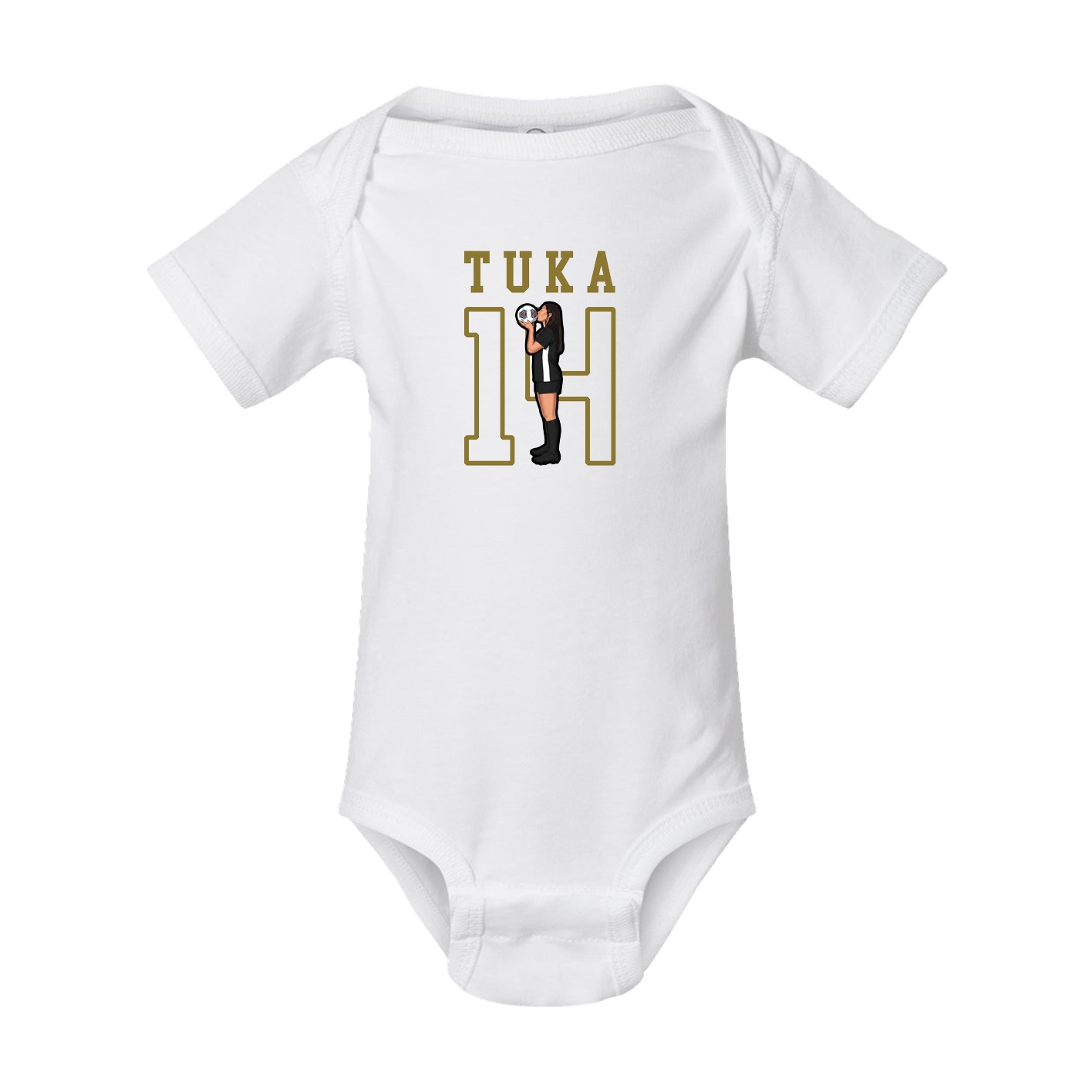 Baby Onesie — Shirsey in White