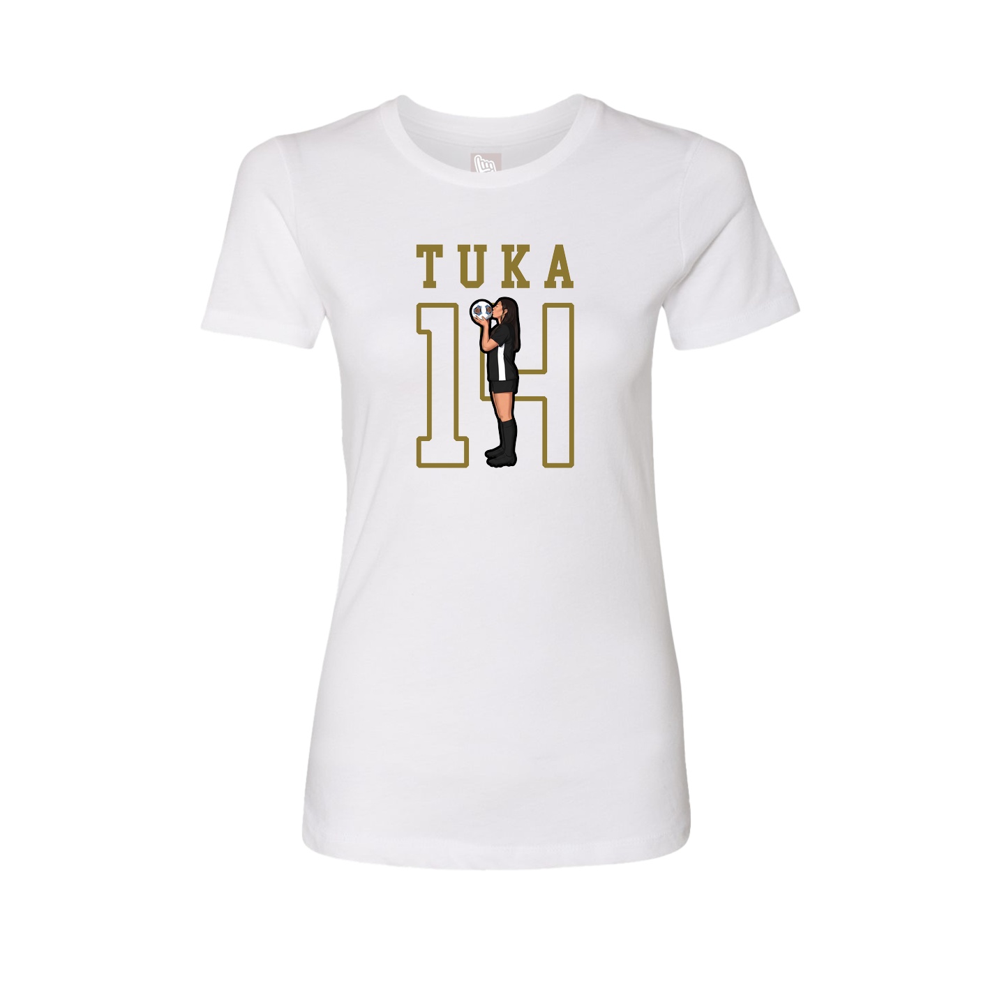 Fitted Women's Tee — Shirsey in White