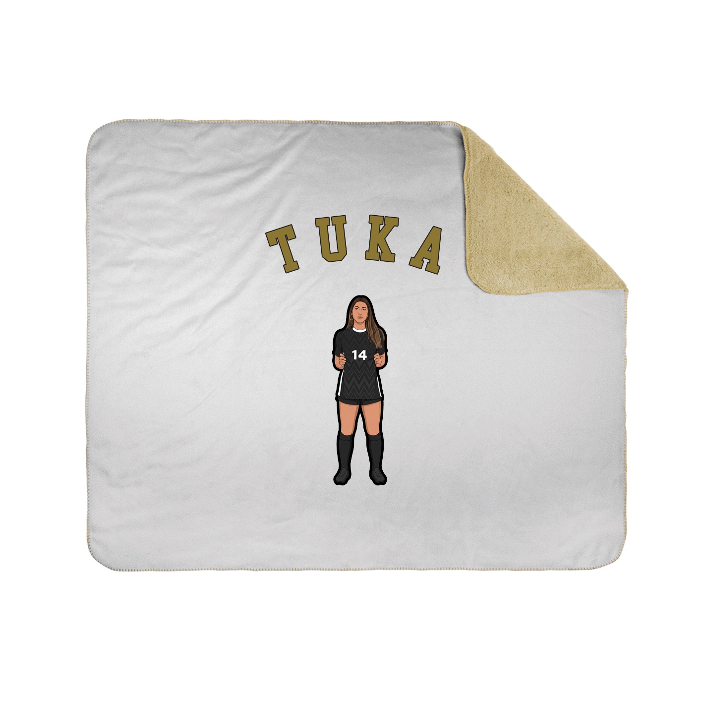Throw Blanket — Shirsey Arch in White