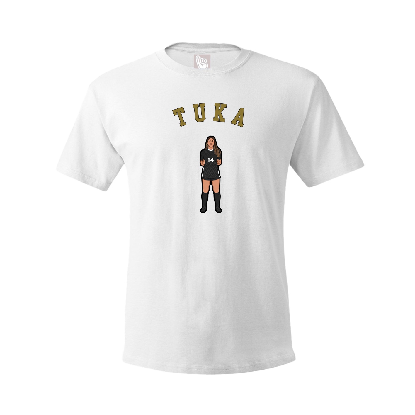 Tee — Shirsey Arch in White
