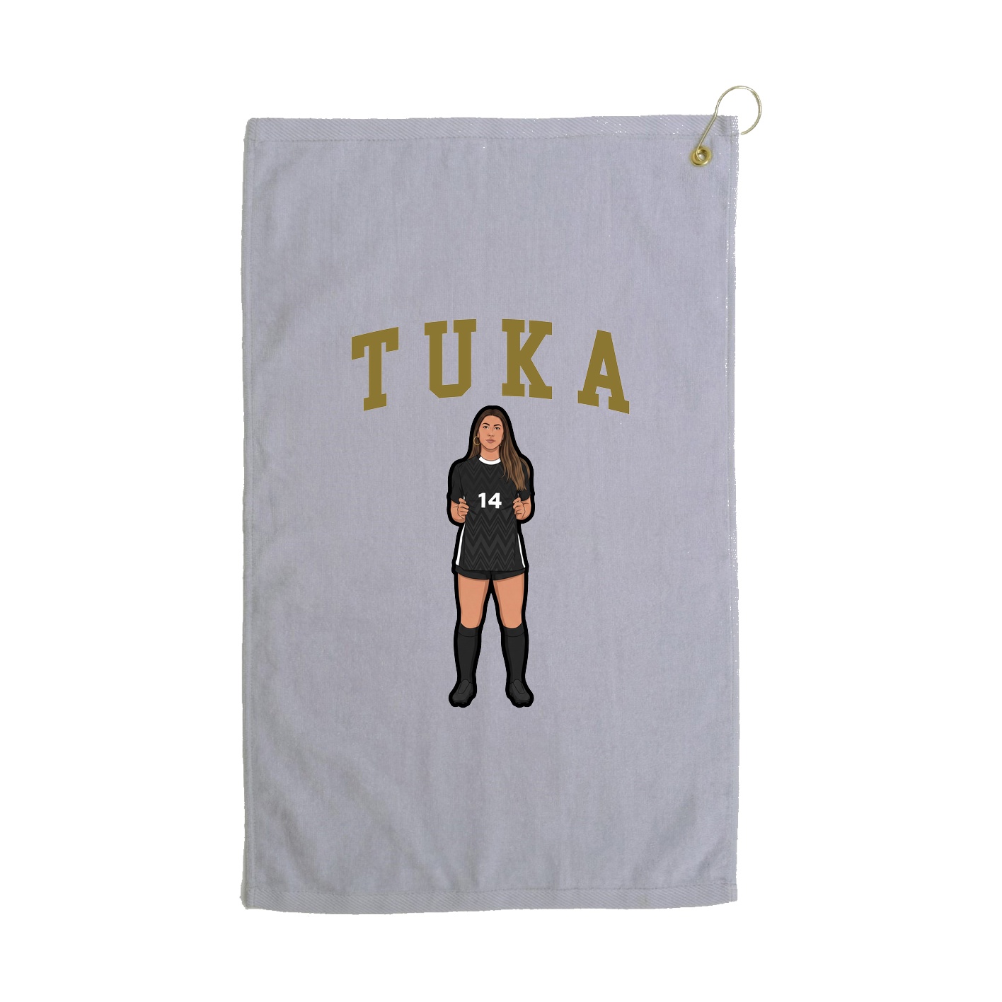 Golf Towel — Shirsey in Grey
