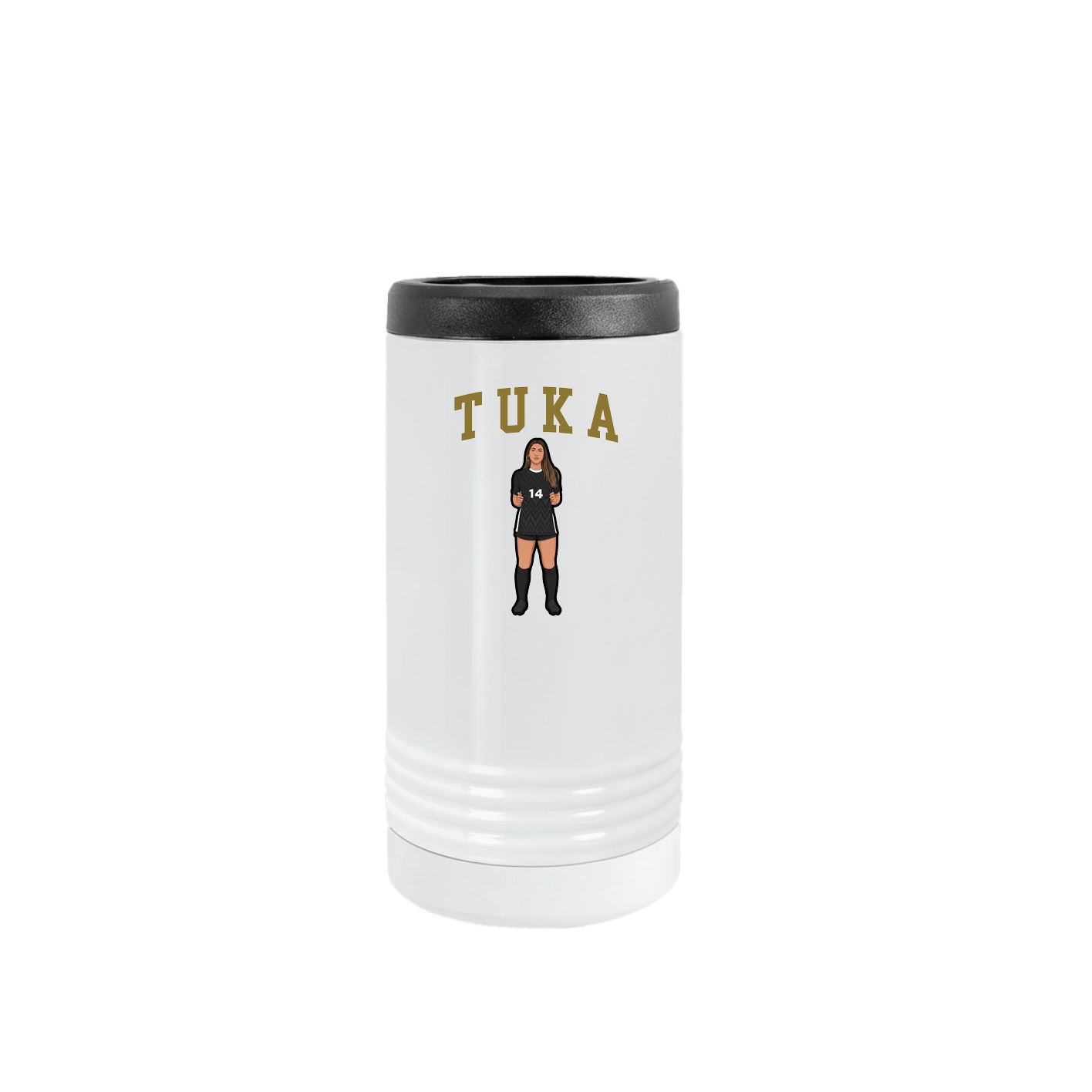 Slim Beverage Holder — Shirsey in White