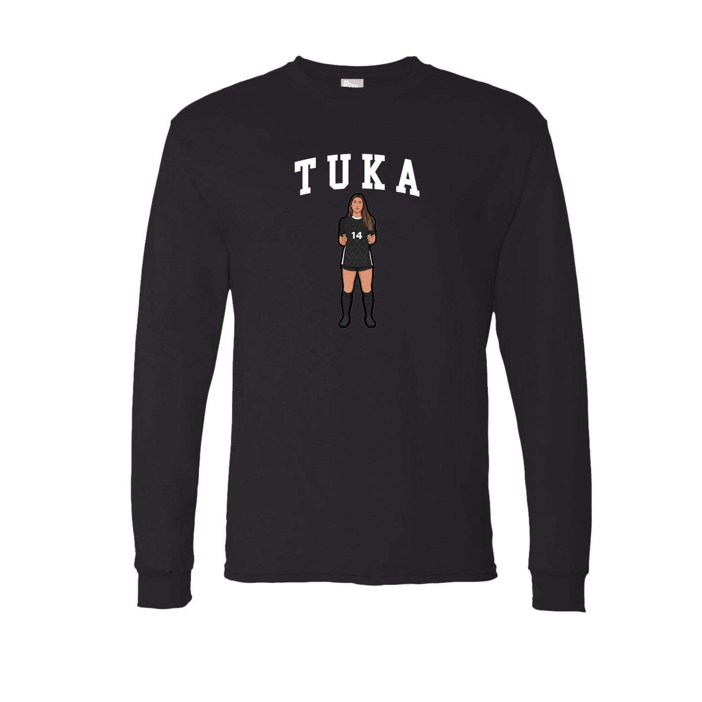 Long Sleeve Tee — Shirsey in Black