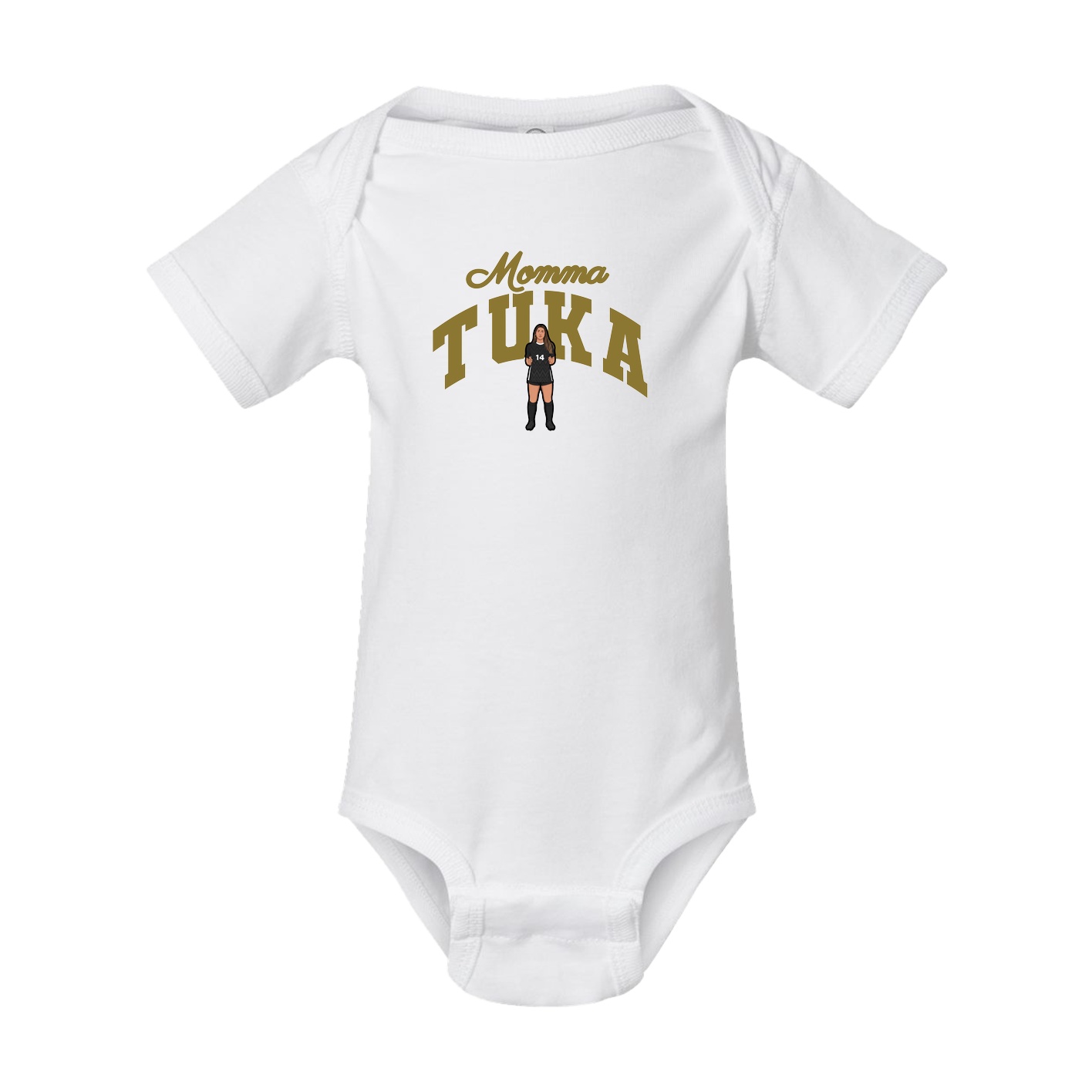 Baby Onesie — Mothers Day Arch in White