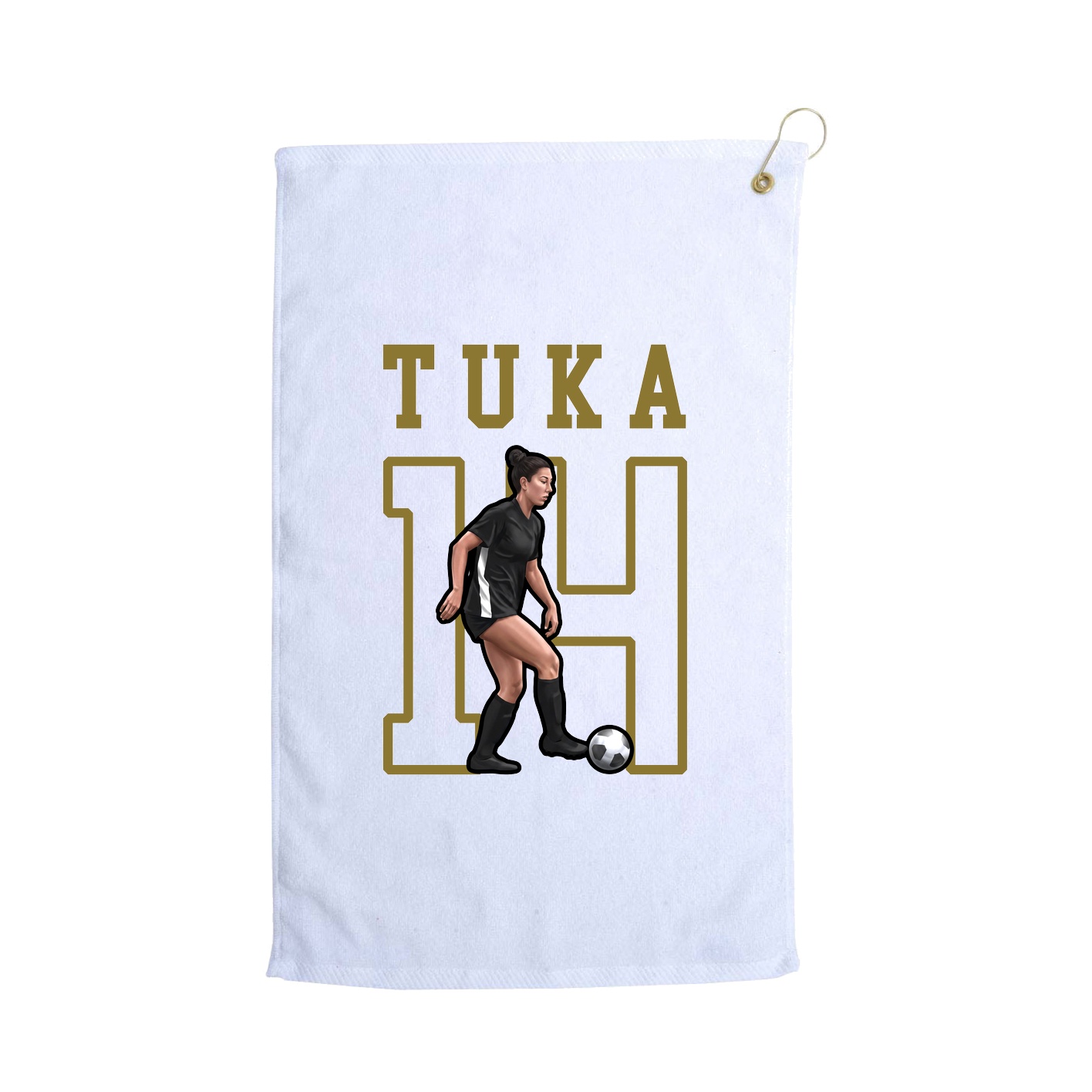 Golf Towel — Shirsey in White