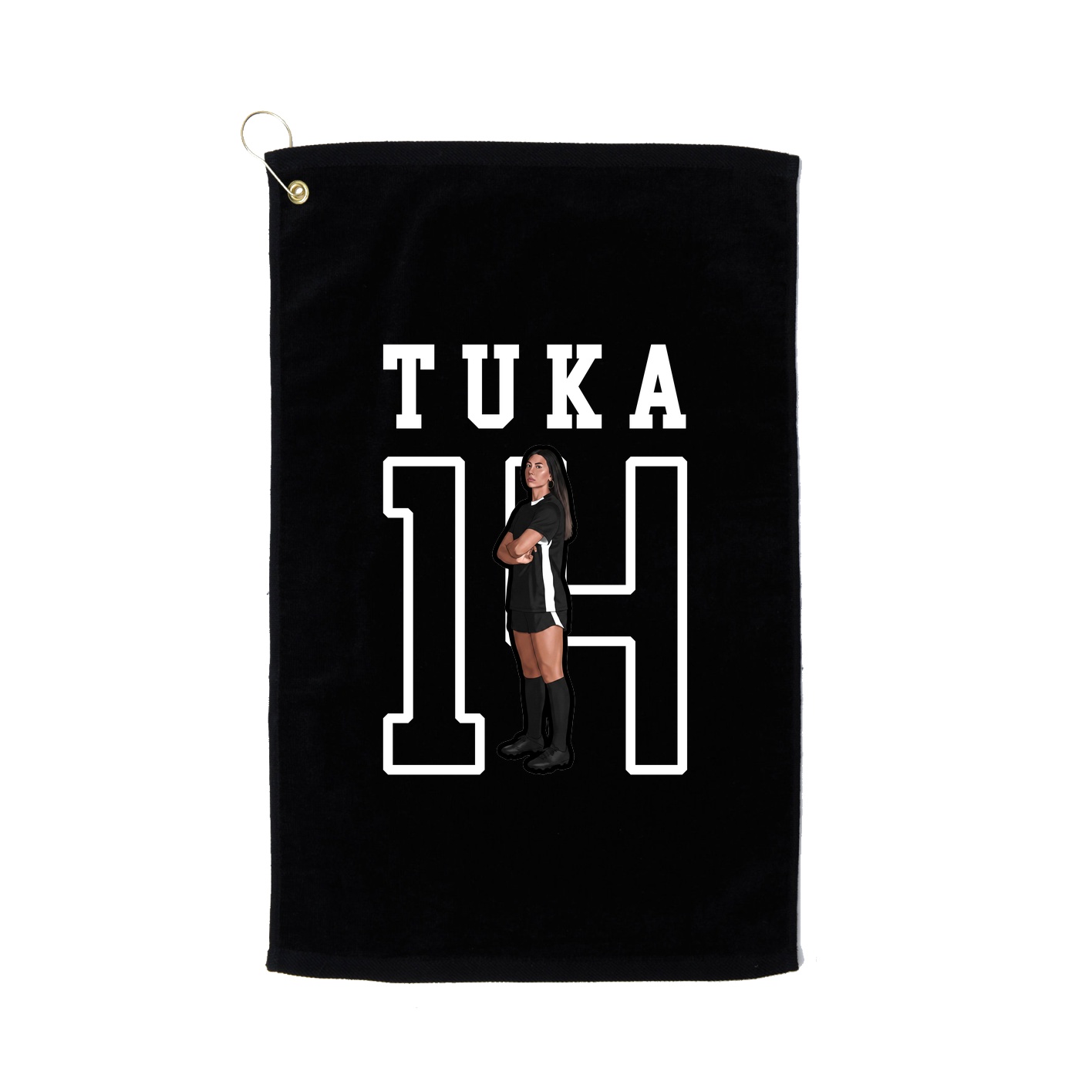 Golf Towel — Shirsey in Black