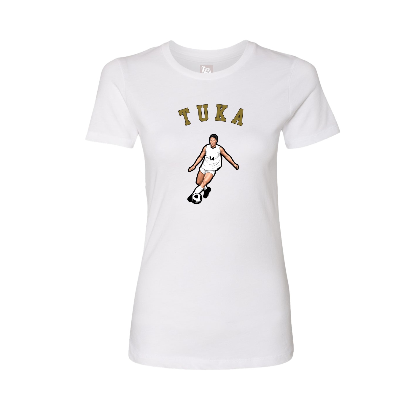 Womens Tee — Shirsey Arch in White