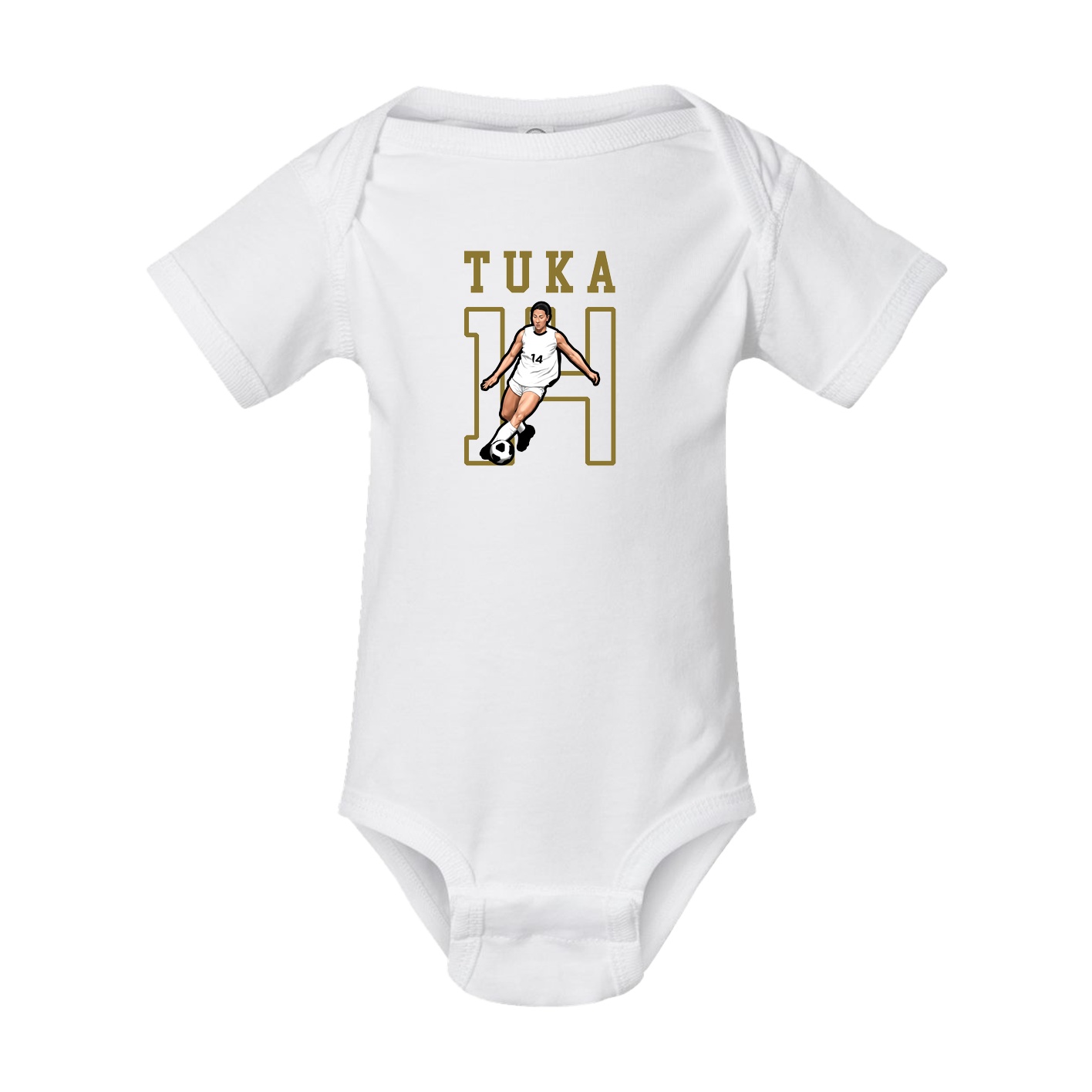 Baby Onesie — Shirsey in White