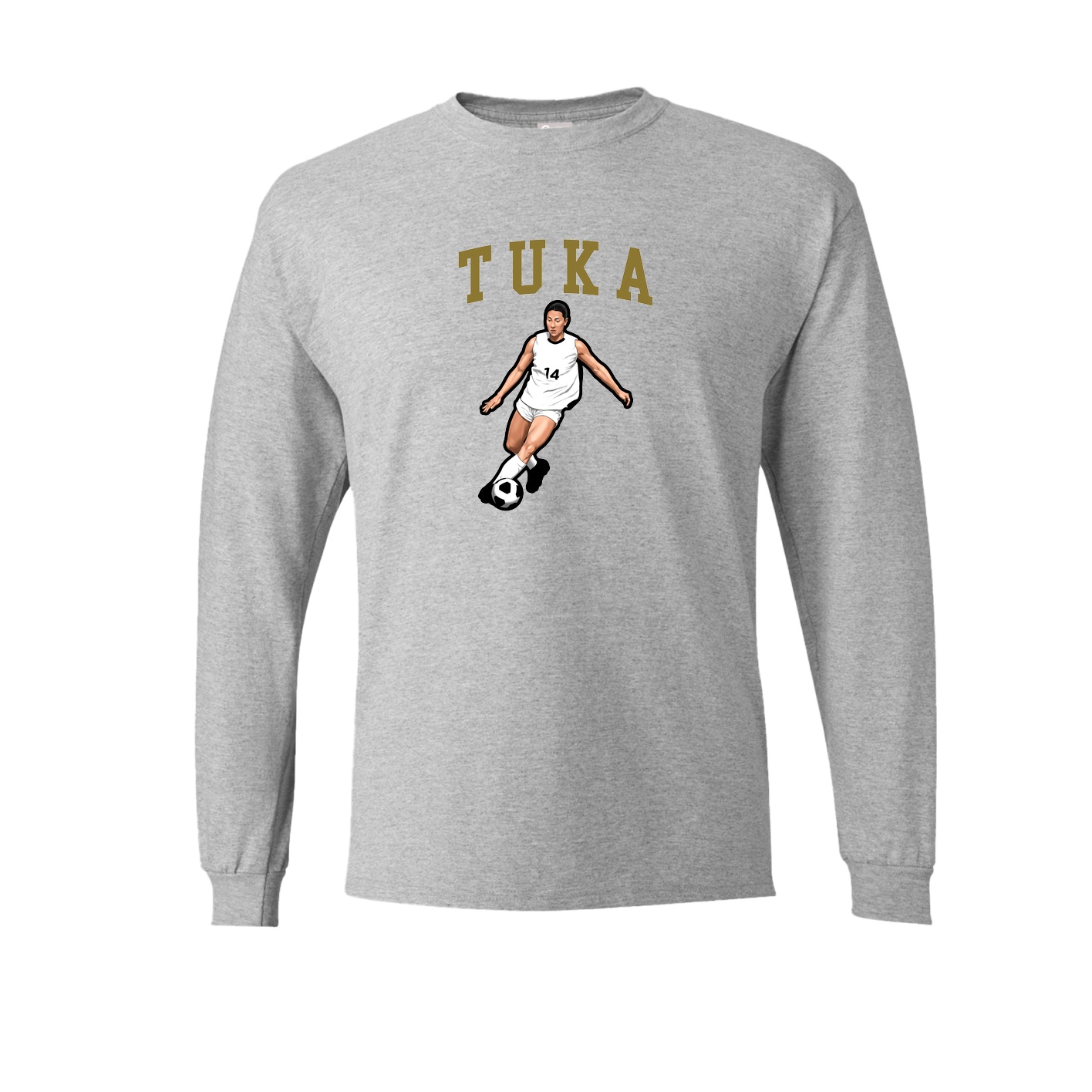 Long Sleeve Tee — Shirsey in Grey