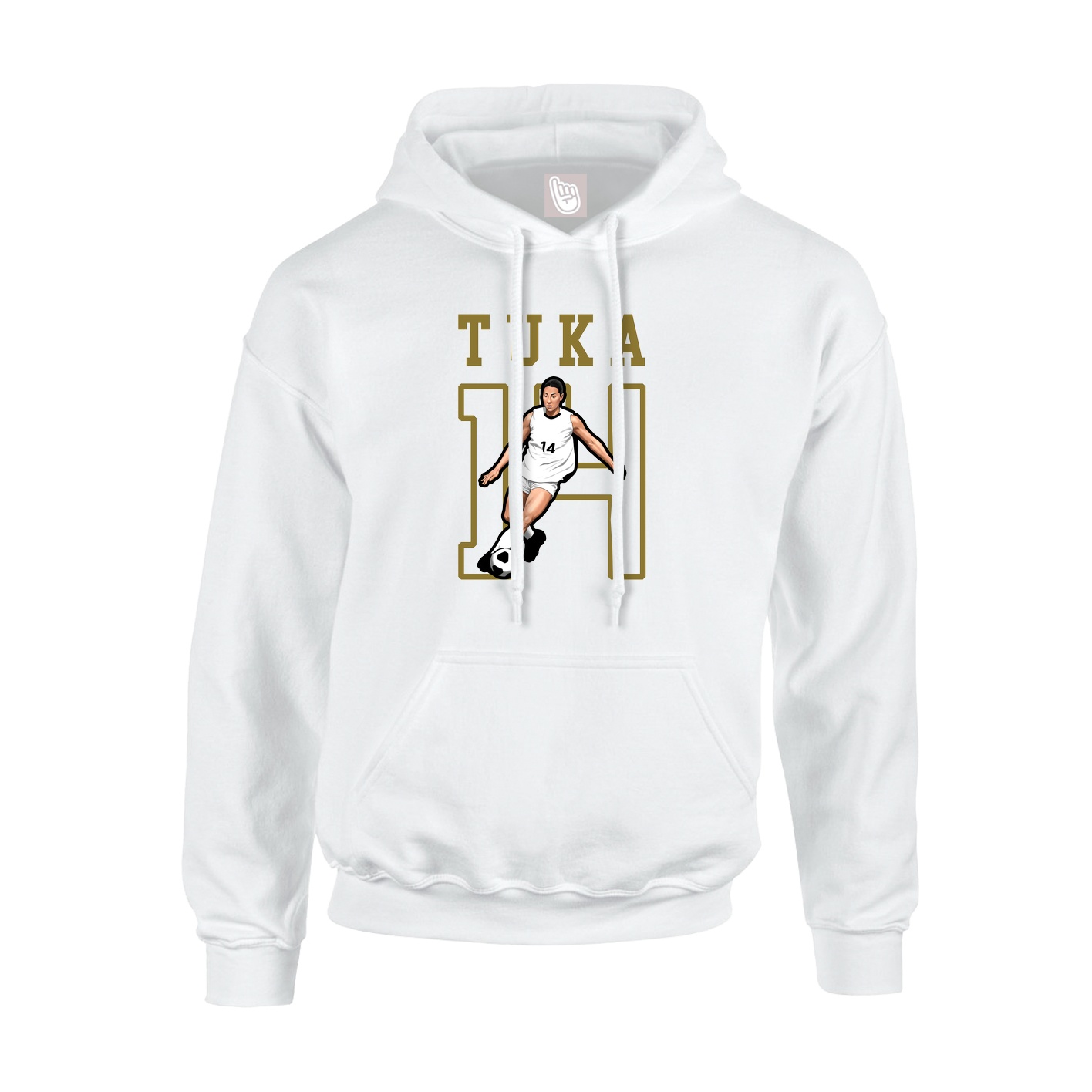 Youth Hoodie — Shirsey in White