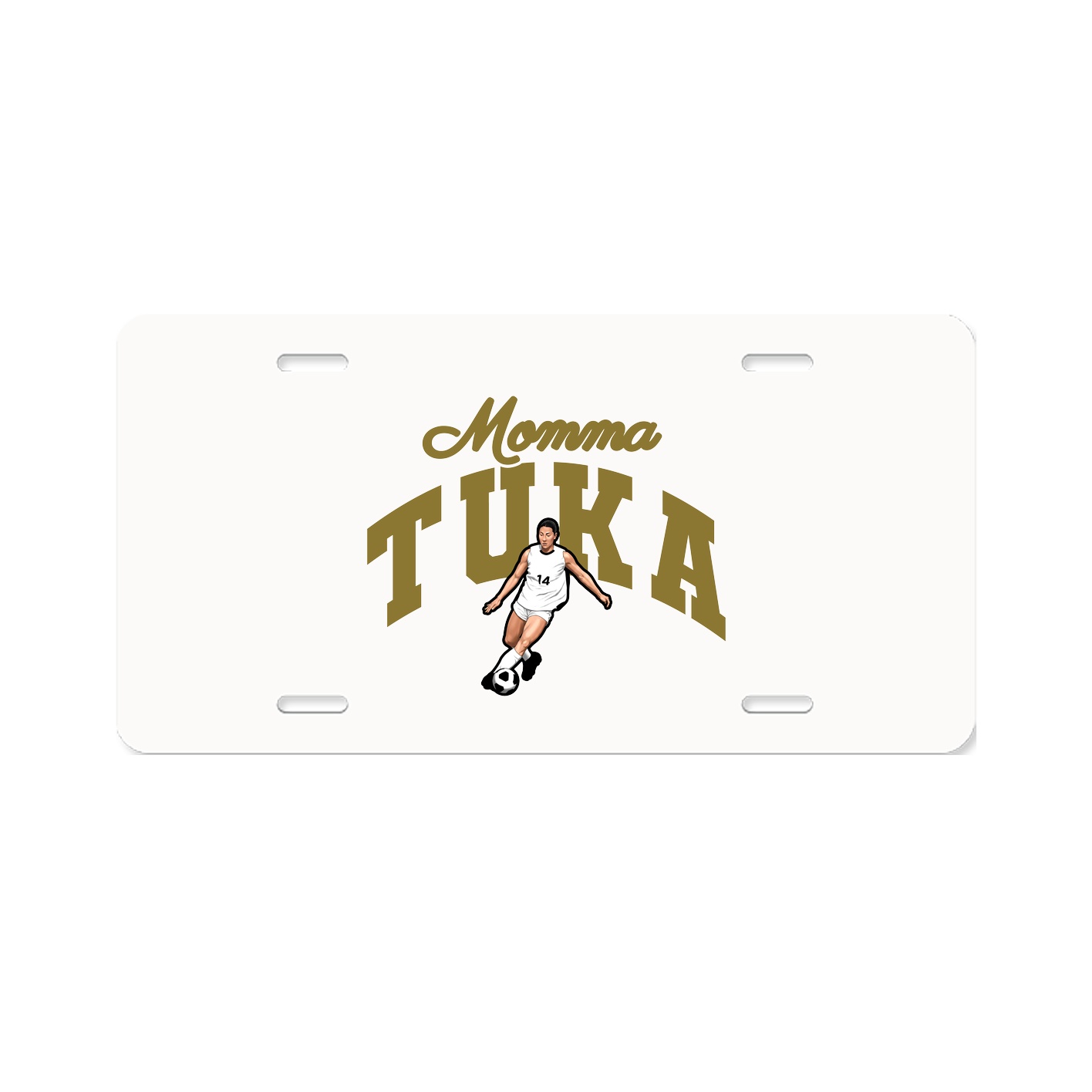 License Plate — Mothers Day Arch in Classic