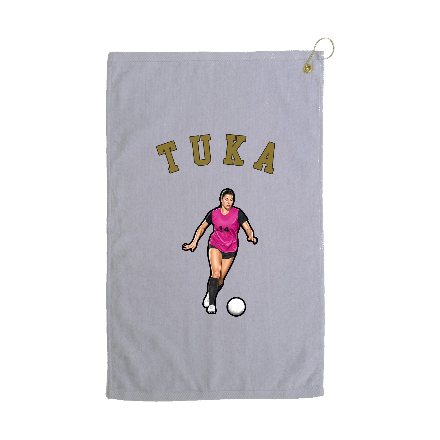 Golf Towel — Shirsey Arch in Grey