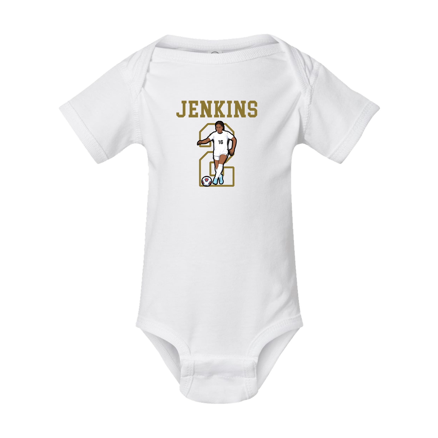 Baby Onesie — Shirsey in White