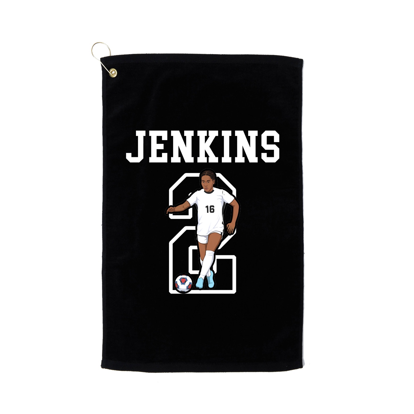Golf Towel — Shirsey in Black