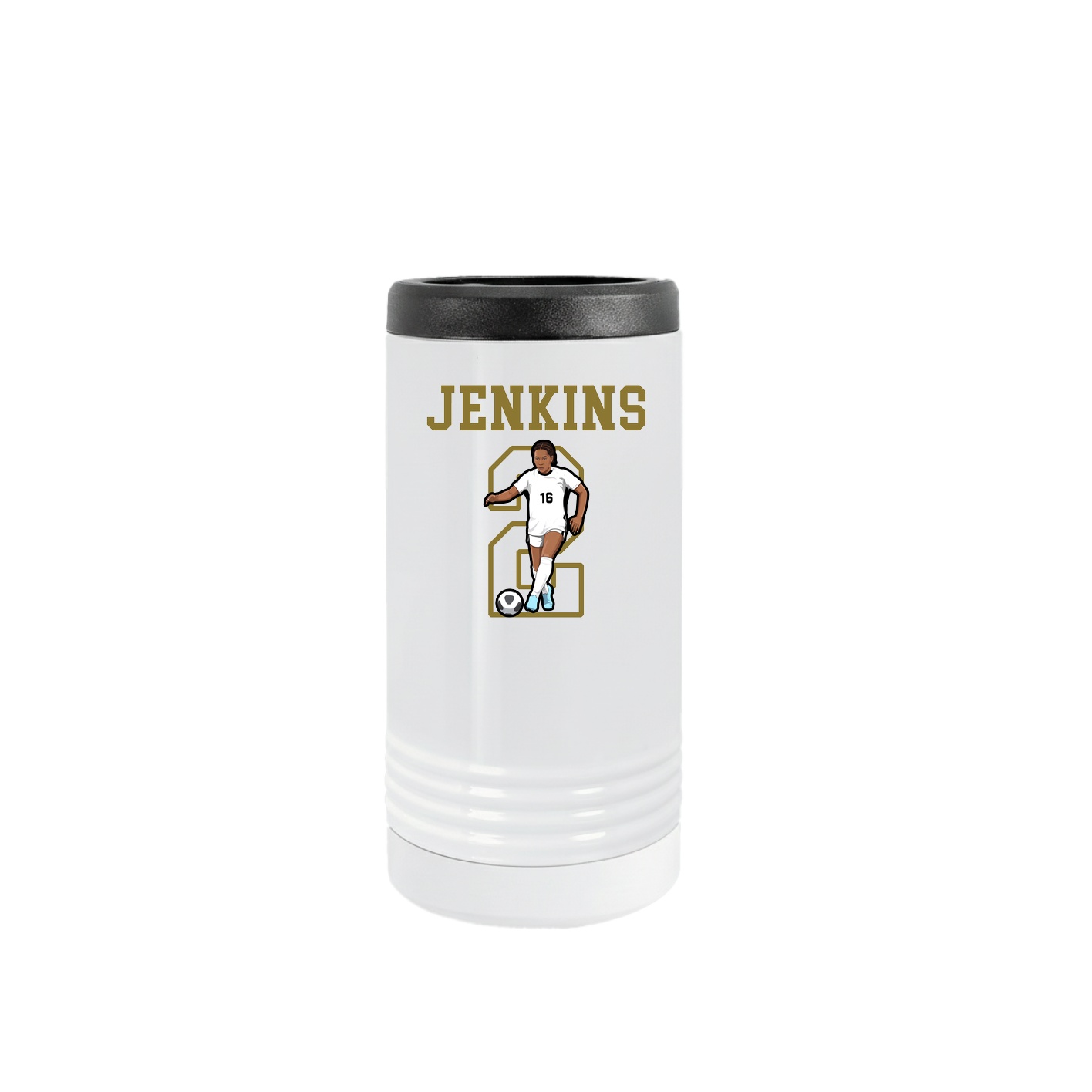 Slim Beverage Holder — Shirsey in White