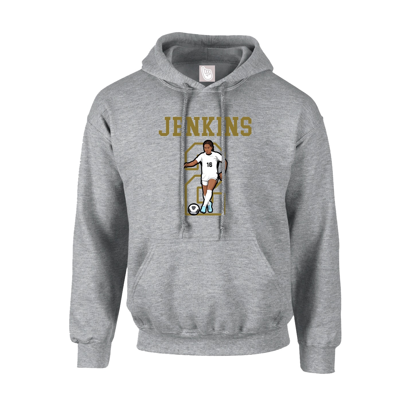 Youth Hoodie — Shirsey in Grey